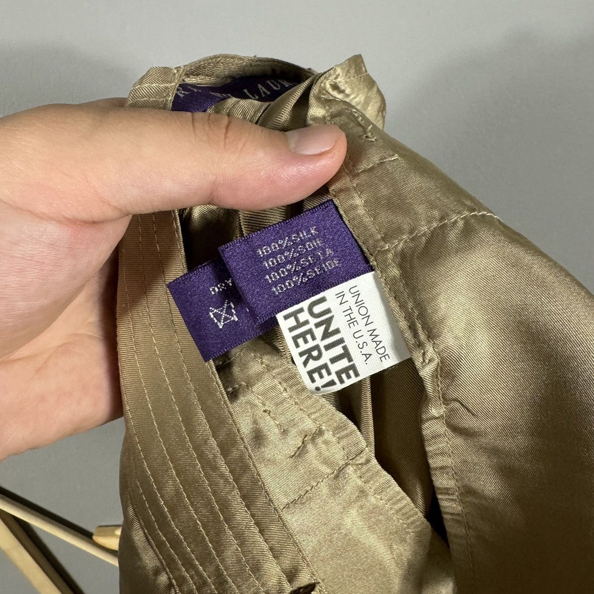 Ralph Lauren Ralph Lauren Purple Label Collection Archive 100% Silk Pants Size 28" / US 6 / IT 42 - 16 Thumbnail