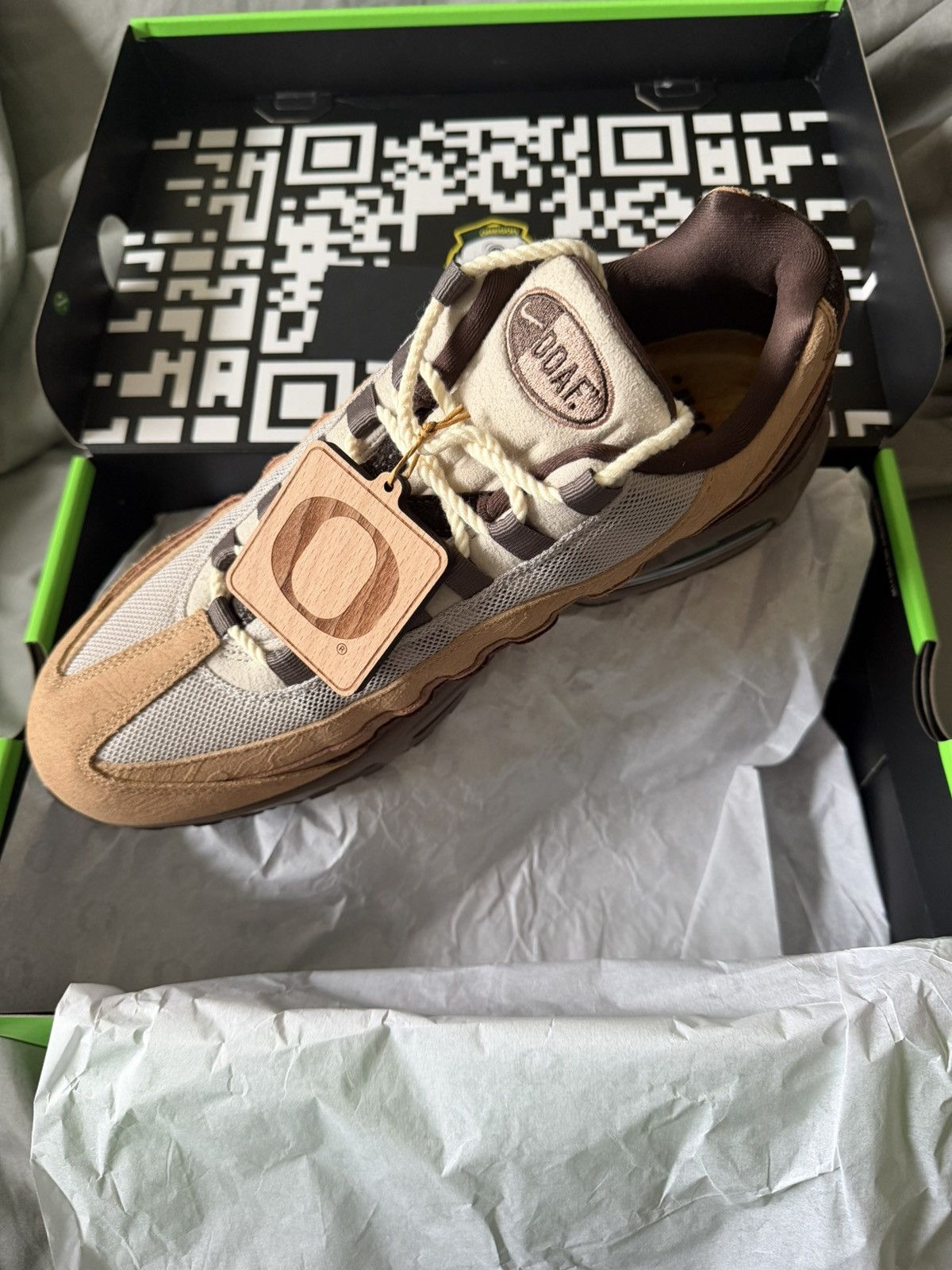 Nike Nike Air Max 95 Ducks of a Feather Oregon Ducks Lumber Yard Size US 12 / EU 45 - 1 Thumbnail