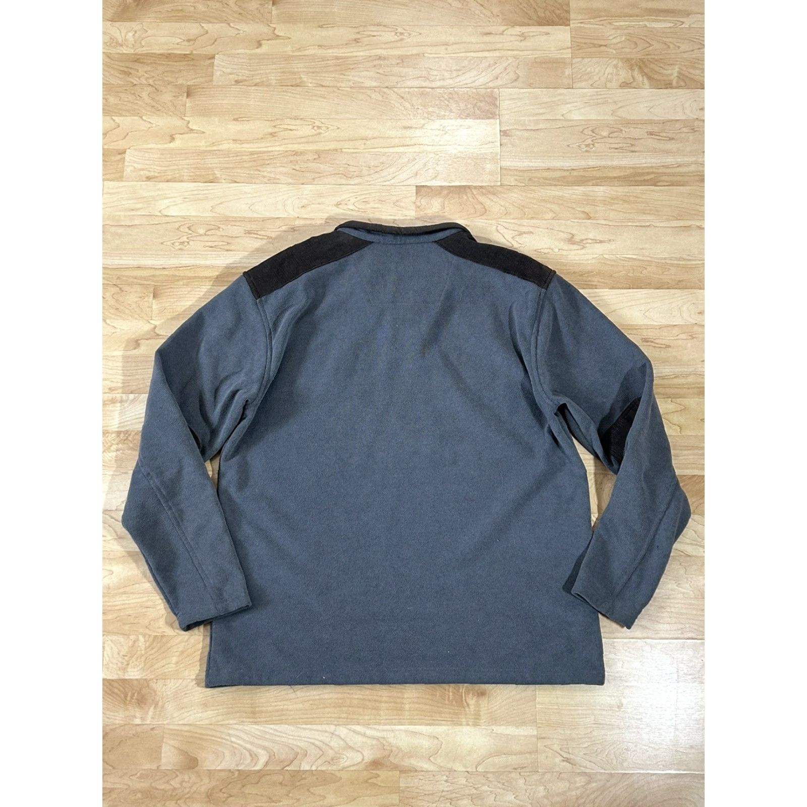 Vintage RedHead Mens Sweater Long Sleeve 1/4 Zip Collared Outerwear L Gray Size US L / EU 52-54 / 3 - 2 Thumbnail