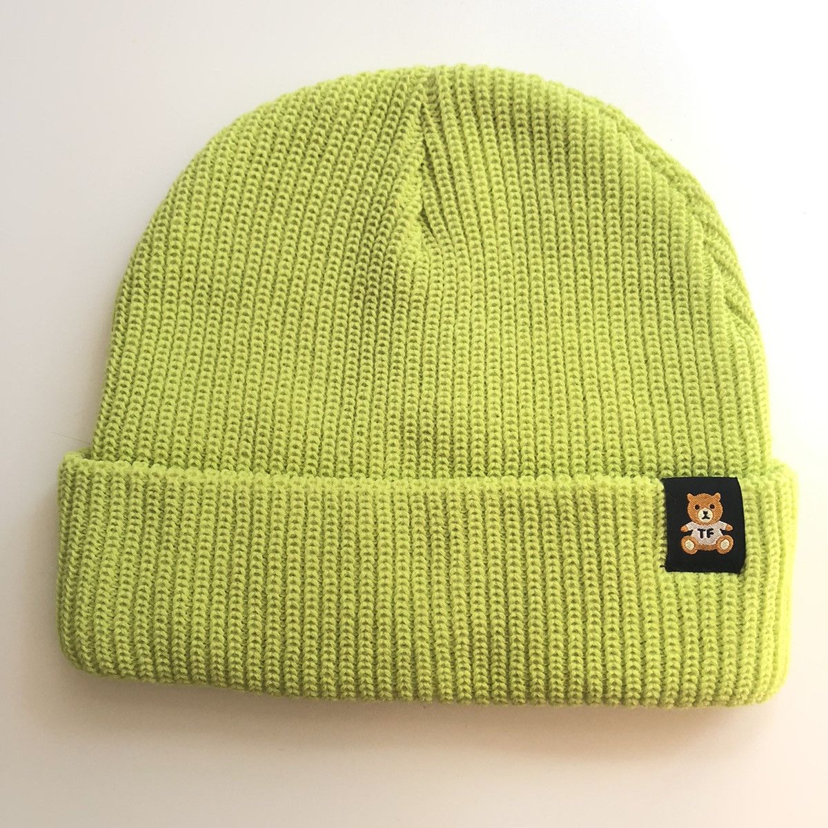 Teddy Fresh Teddy Fresh BLANK Beanie LIME Size ONE SIZE - 1 Thumbnail
