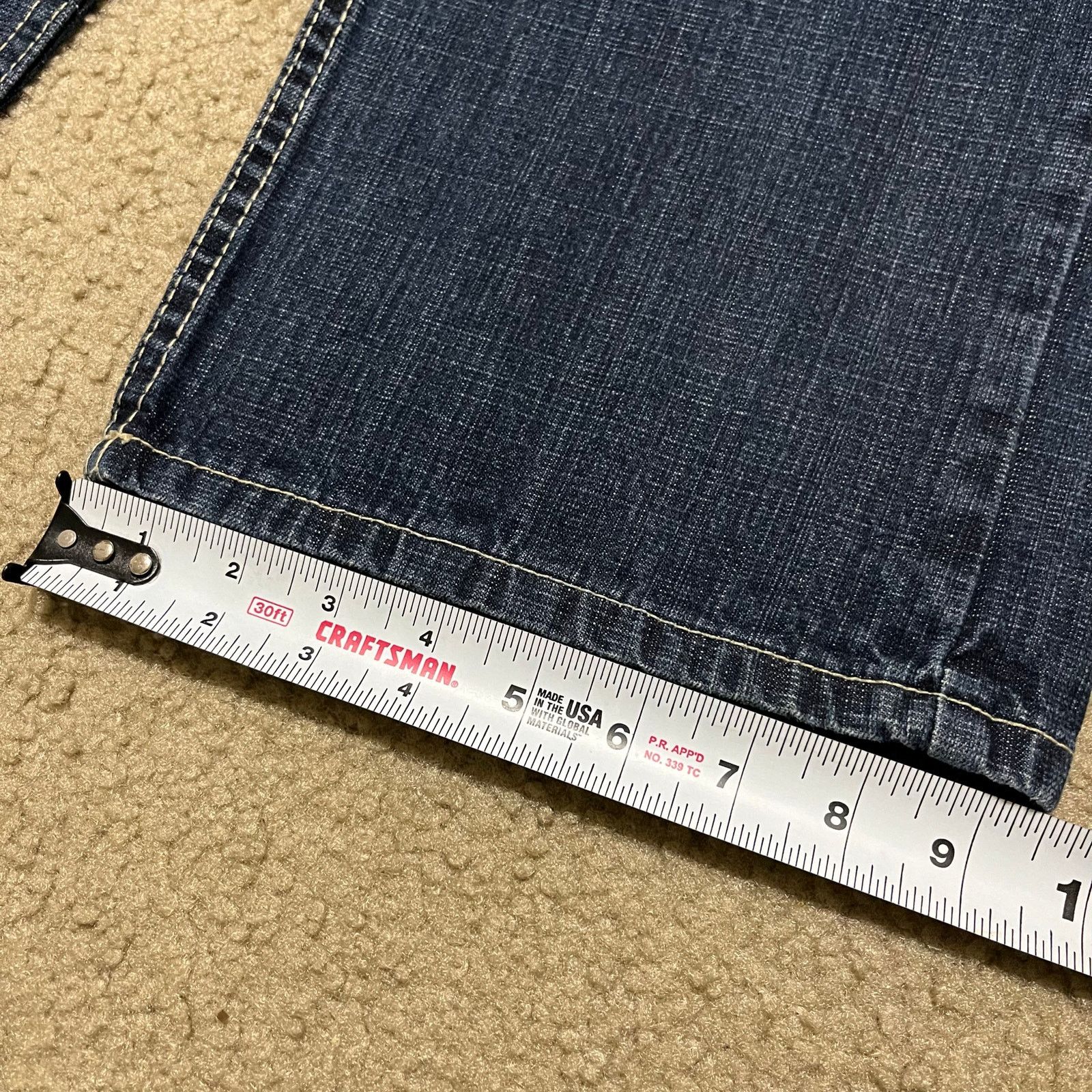 Akademiks Akademiks Y2K Baggy Skater Faded Embroidered Jeans 38Wx32L Size US 38 / EU 54 - 6 Thumbnail