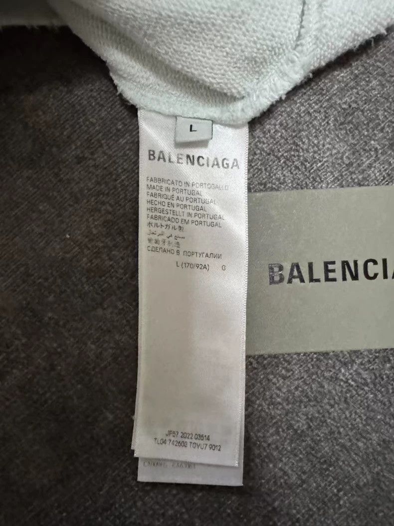 Balenciaga Balenciaga Make old double B hooded sweaters Size US L / EU 52-54 / 3 - 4 Thumbnail