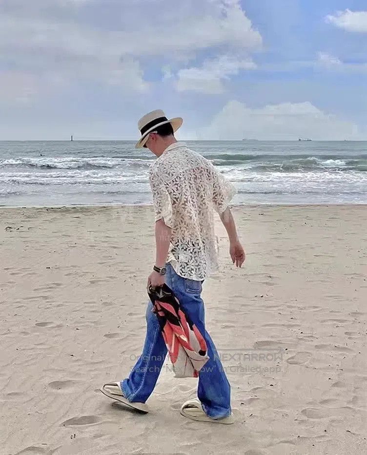 Our Legacy Our Legacy Digital printed denim trousers Size US 27 - 9 Thumbnail