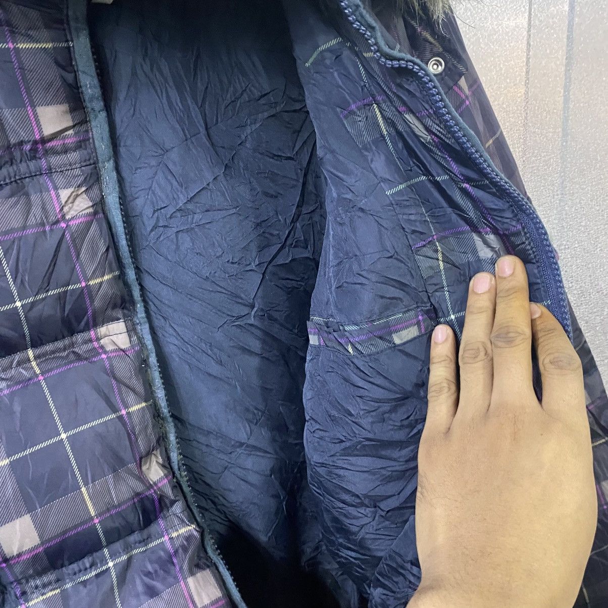 Designer × Le Grande Bleu (L.G.B.) × Other 2000s TKMICPICE - quilted down jacket Size US M / EU 48-50 / 2 - 7 Thumbnail