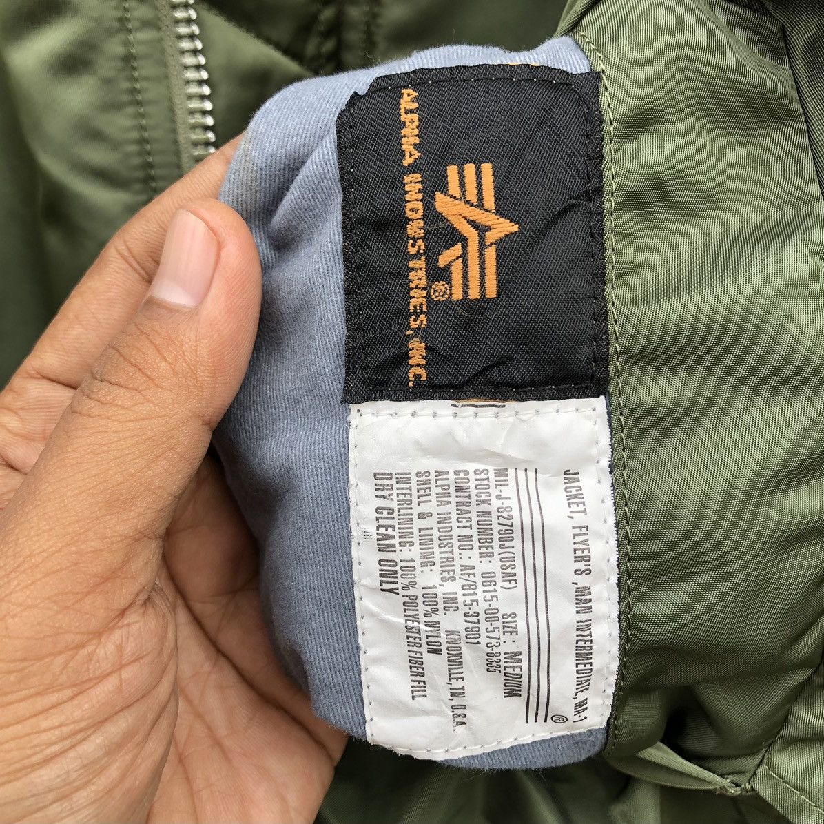 Alpha Industries Alpha Industries Flyers Man Intermediate Ma-1 Bomber Jacket Size US M / EU 48-50 / 2 - 19 Thumbnail