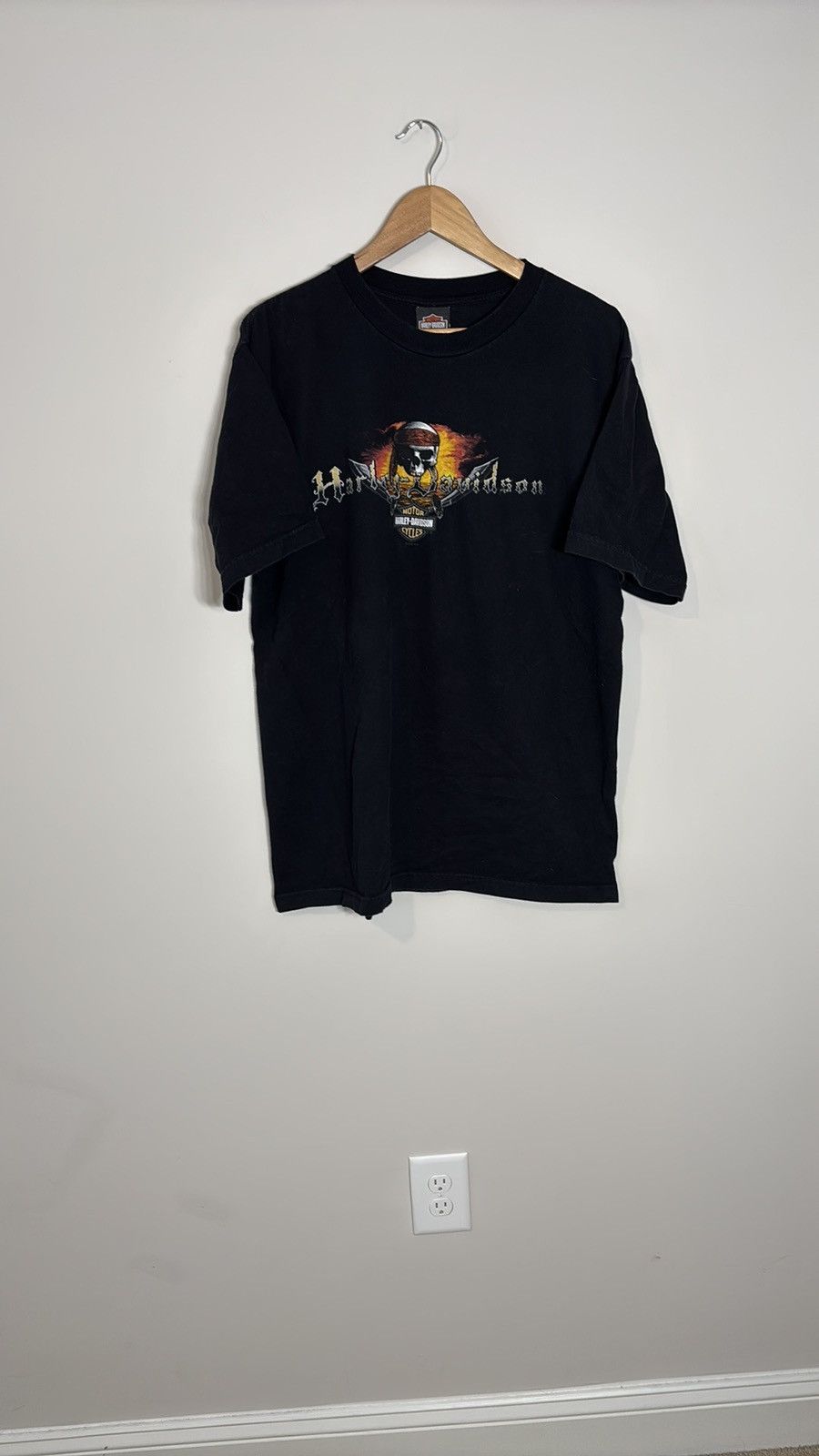 Vintage Vintage Harley Davidson Shirt Size US XL / EU 56 / 4 - 1 Thumbnail
