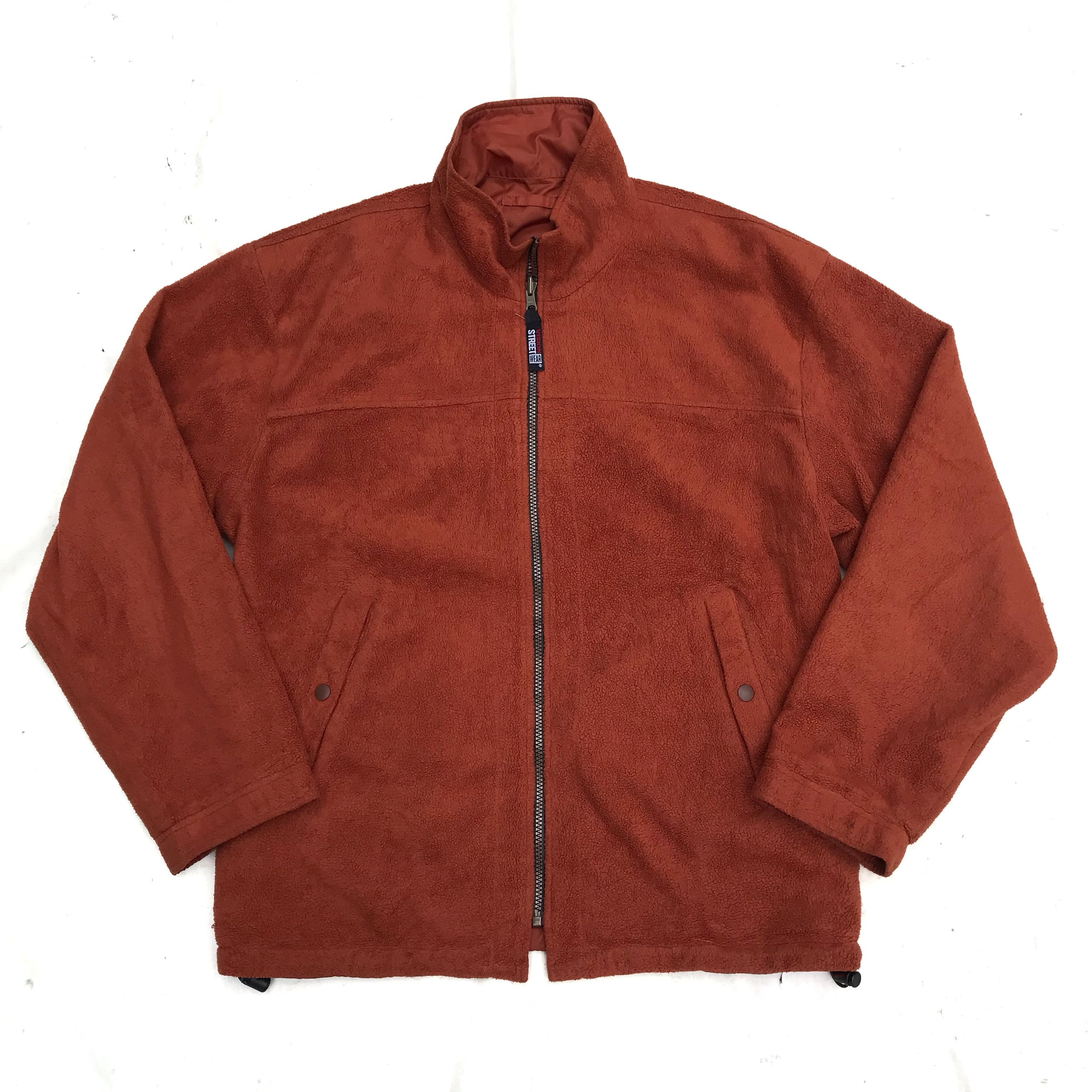 Vision Streetwear Vintage Vision Streetwear Orange Reversible Jacket Size US M / EU 48-50 / 2 - 7 Thumbnail