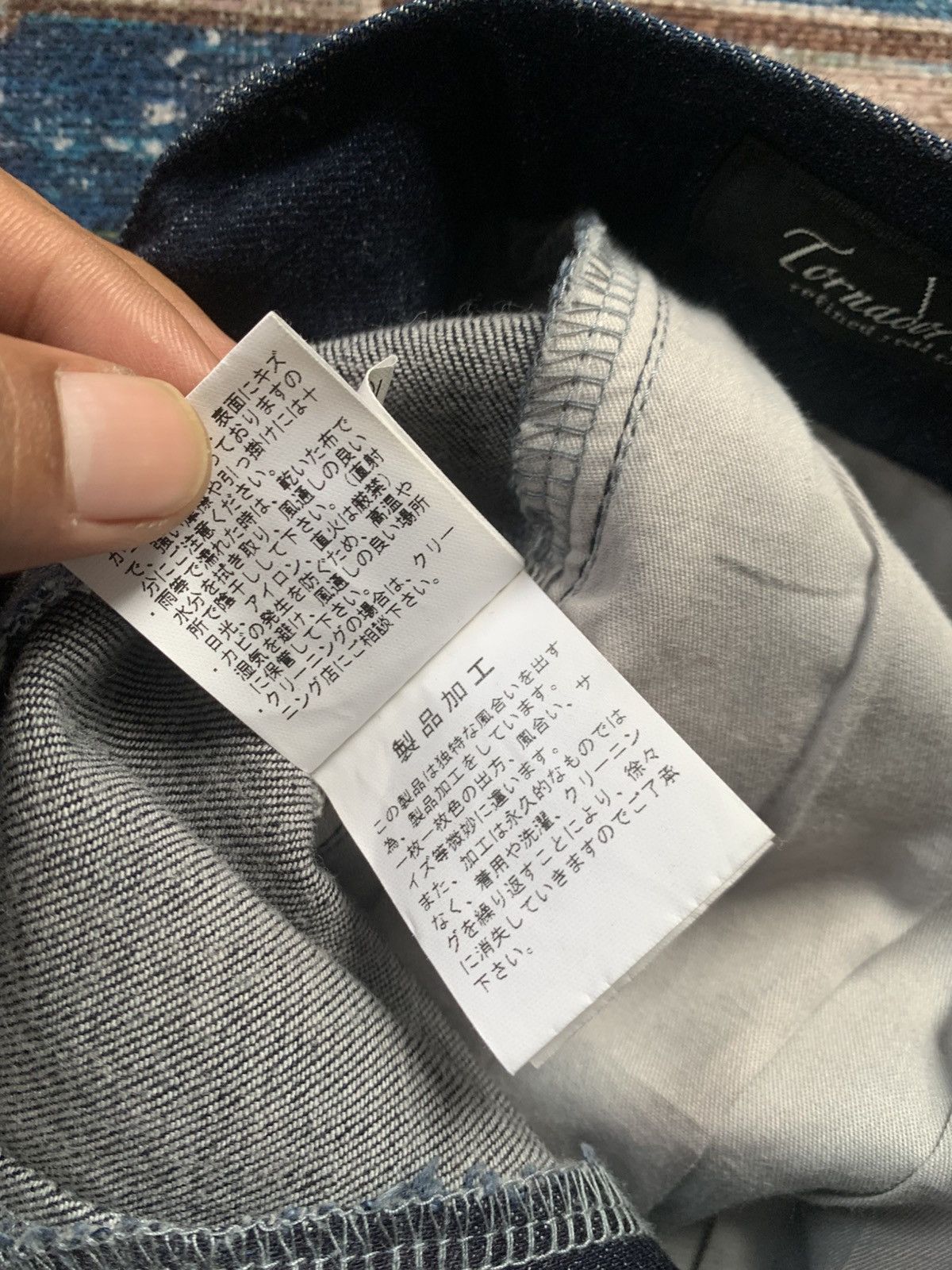 If Six Was Nine × Japanese Brand × Tornado Mart Tornado mart denim pants Size US 31 - 8 Thumbnail