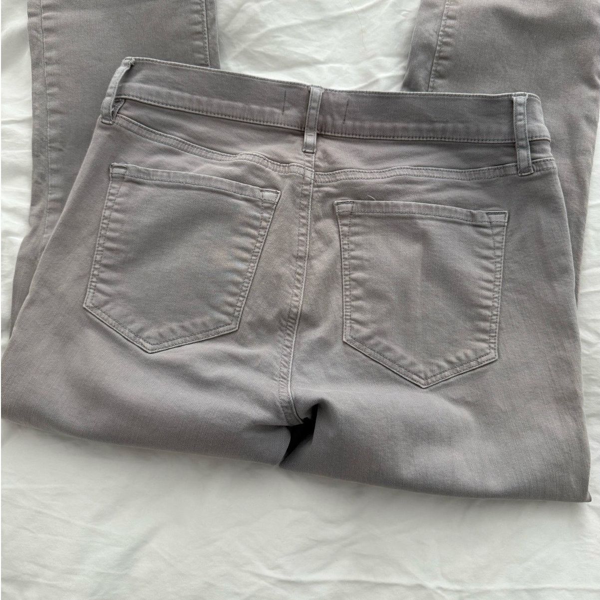 Loft Loft Skinny Crop Gray Jeans Size 26/2 Size 26" / US 2 / IT 38 - 5 Thumbnail