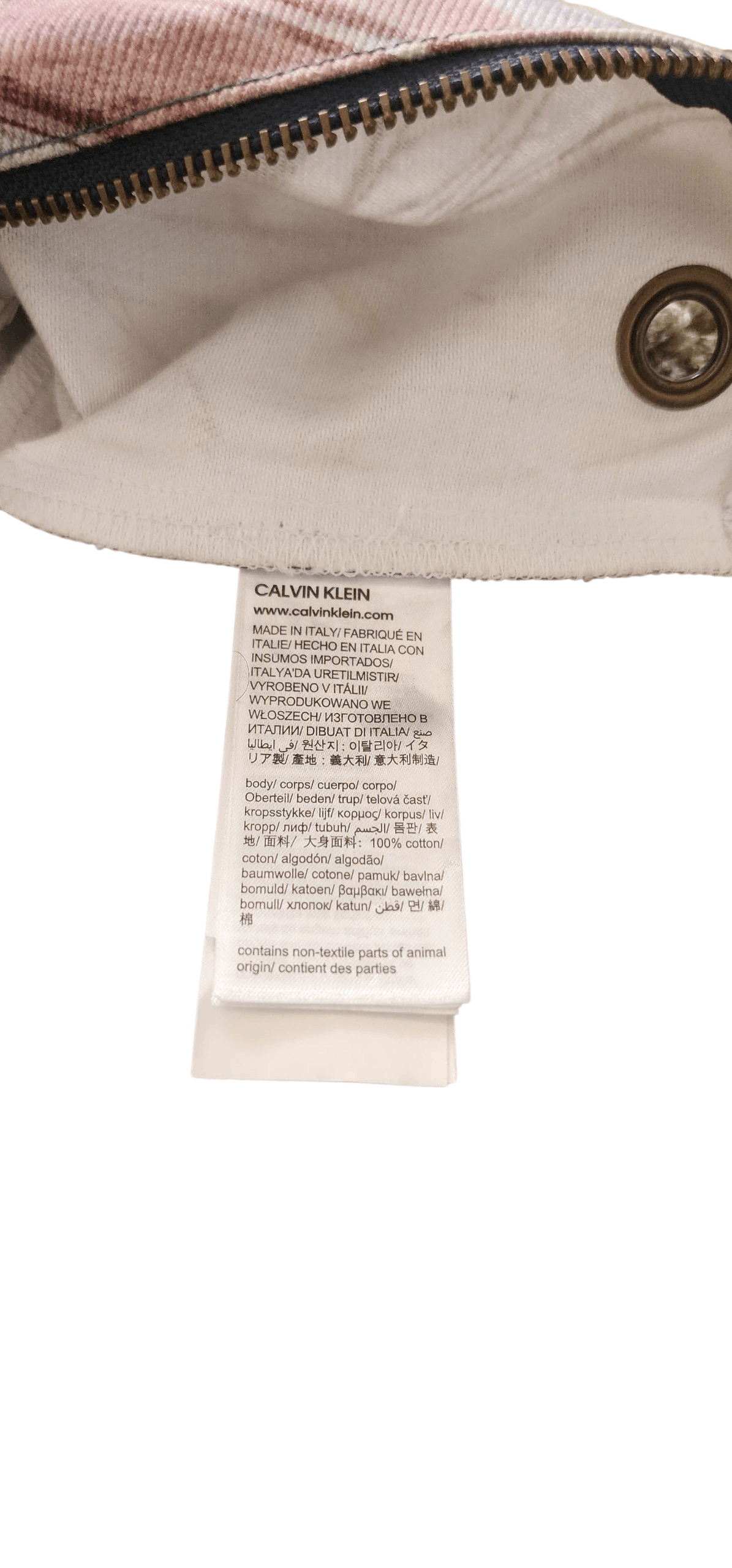 Calvin Klein 205W39NYC Calvin Klein 205W39NYC × Raf Simons USA Flag Print Clutch Size ONE SIZE - 4 Thumbnail