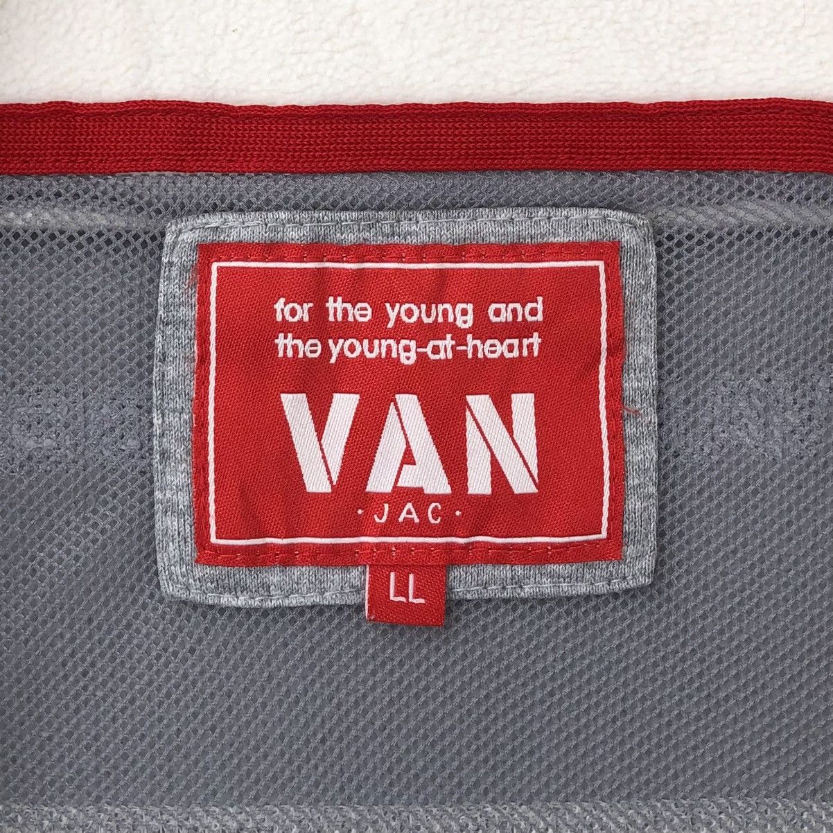 Van Van.JAC. Red Label Fleece Jacket Size US L / EU 52-54 / 3 - 14 Thumbnail