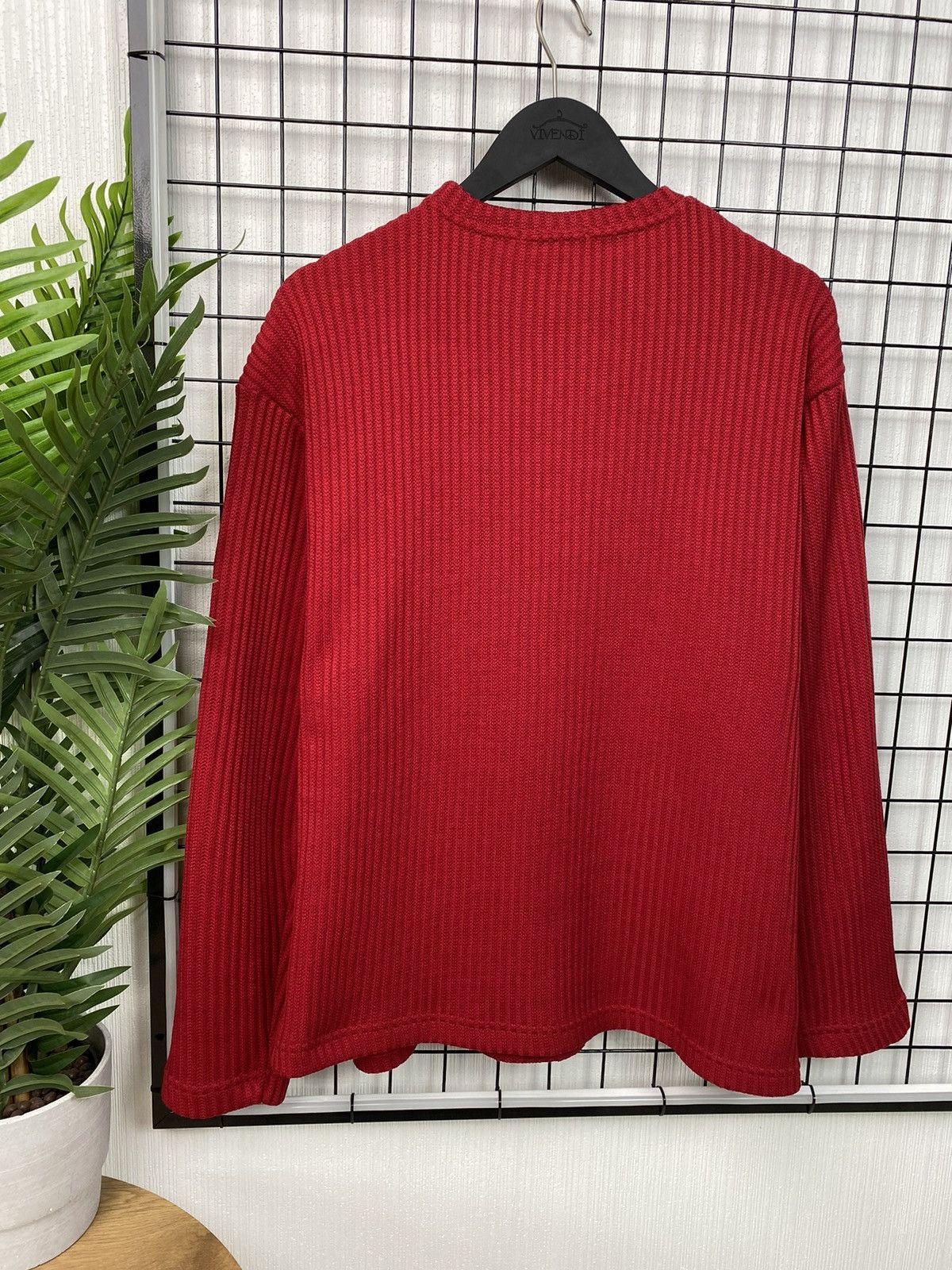 Armani × Emporio Armani Emporio Armani men sweater red XL made in italy sweatshirt Size US XL / EU 56 / 4 - 18 Thumbnail