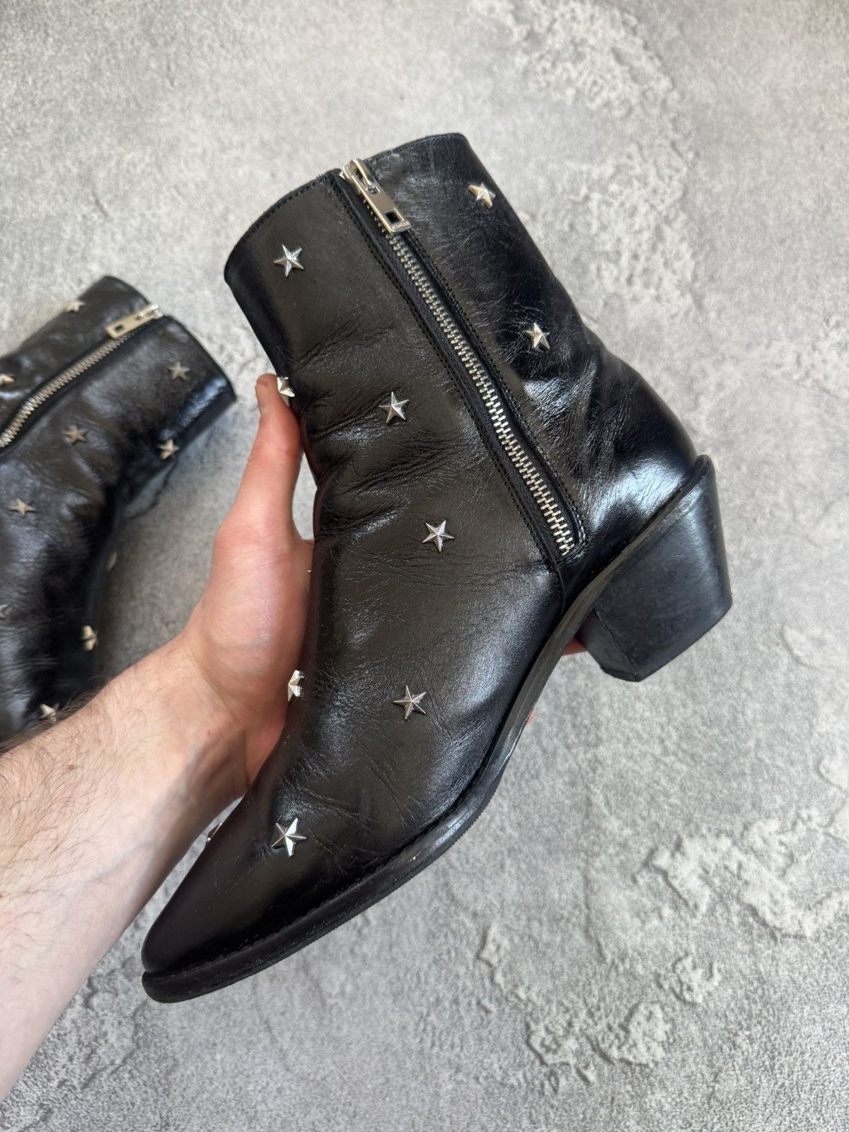 Zadig & Voltaire Zadig & Voltaire tyler pointed tor star studded ankle boots Size US 9 / IT 39 - 17 Thumbnail
