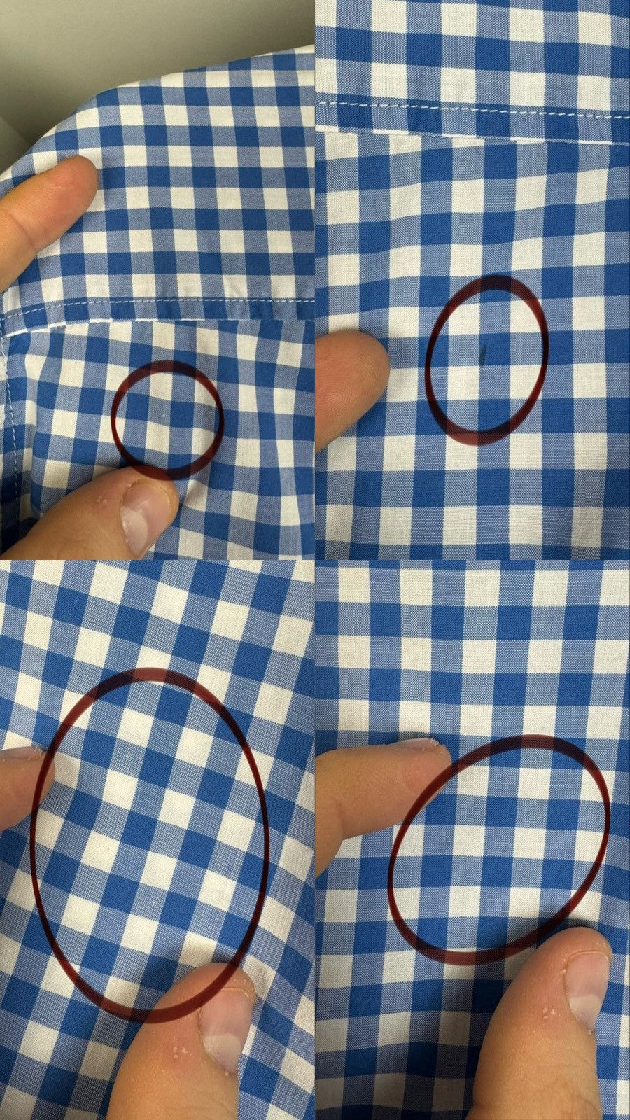 Burberry Burberry Brit Plaid Button-Down Long Sleeve Shirt Size US L / EU 52-54 / 3 - 20 Thumbnail