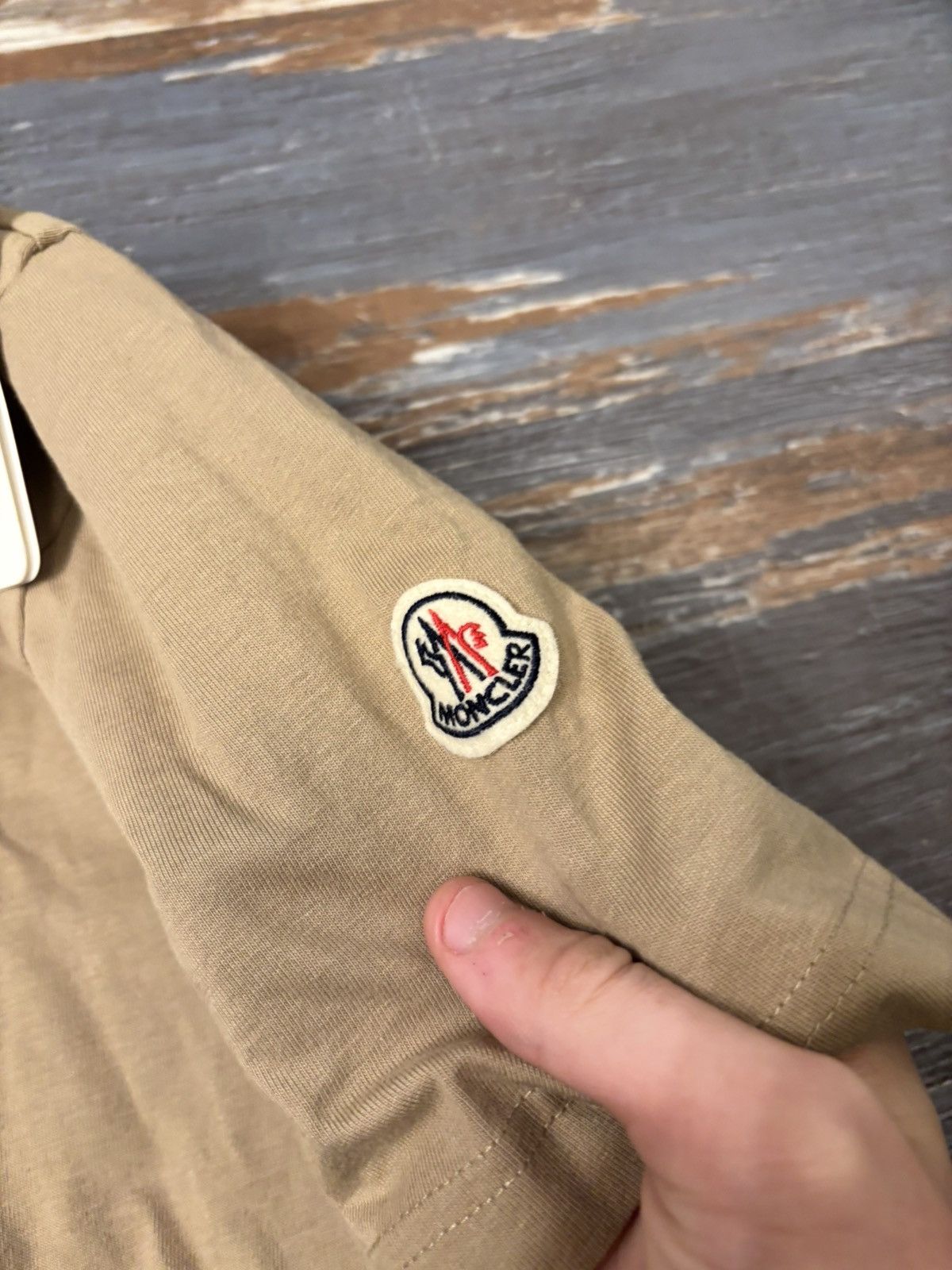 Moncler Moncler Champs Patch T Shirt Size US XL / EU 56 / 4 - 2 Thumbnail