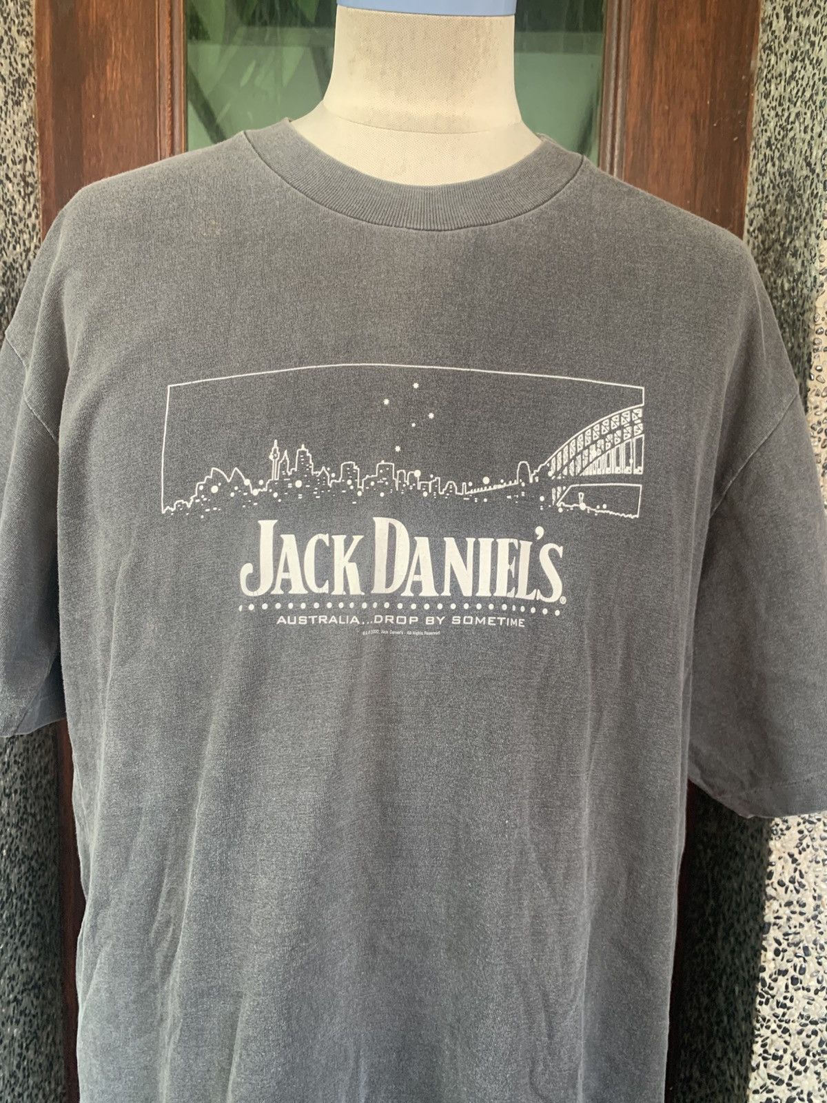Vintage Vintage 2000 Jack Daniels T shirt Size US L / EU 52-54 / 3 - 2 Thumbnail