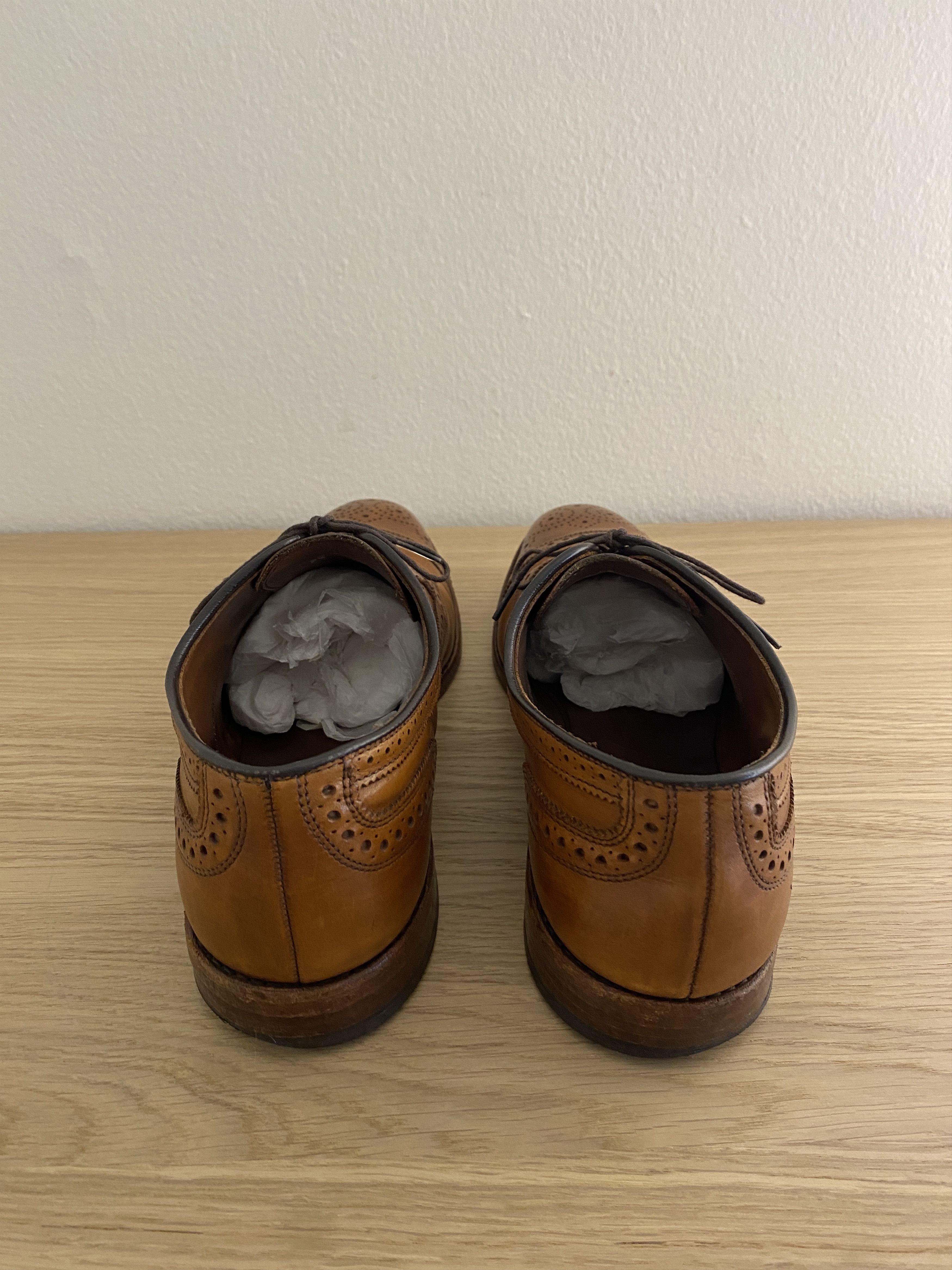 Allen Edmonds Strand Cap-toe Oxford Dress Shoe Size US 9.5 / EU 42-43 - 3 Thumbnail