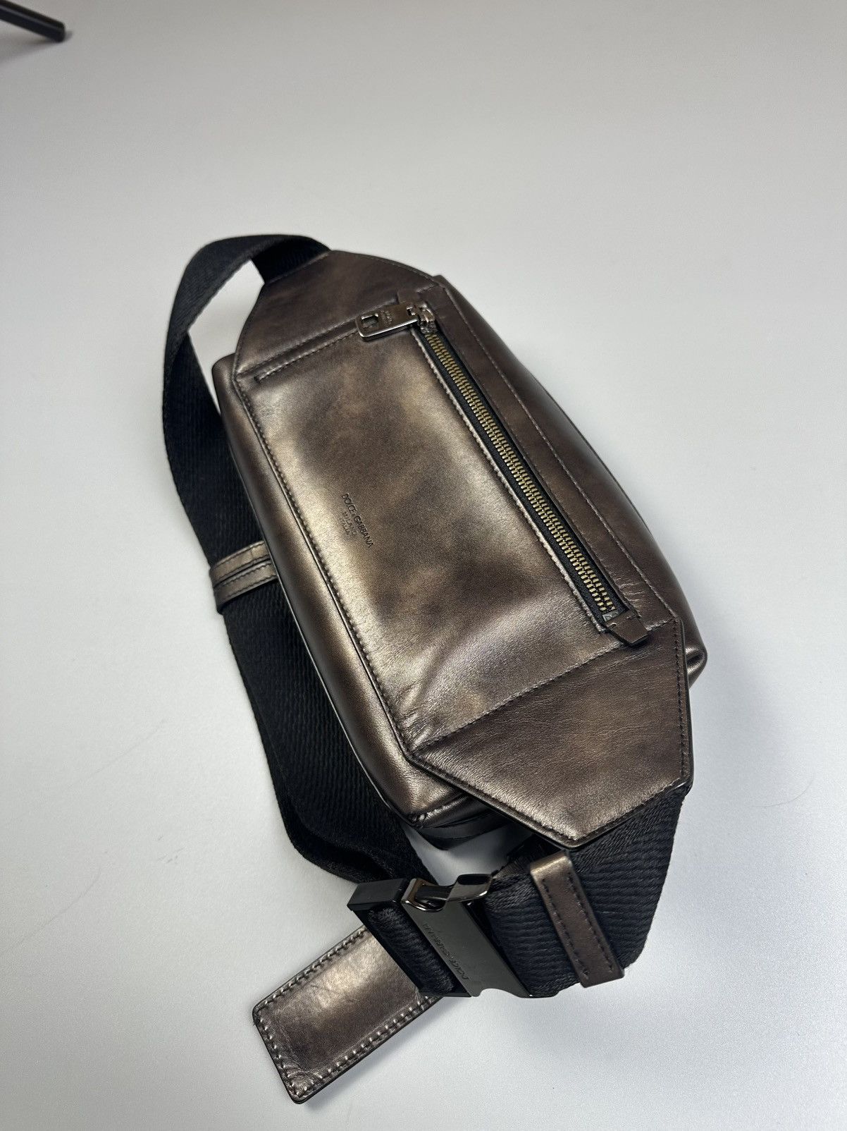 Dolce & Gabbana Dolce&Gabbana leather belt bag metal logo buckle Size ONE SIZE - 6 Thumbnail