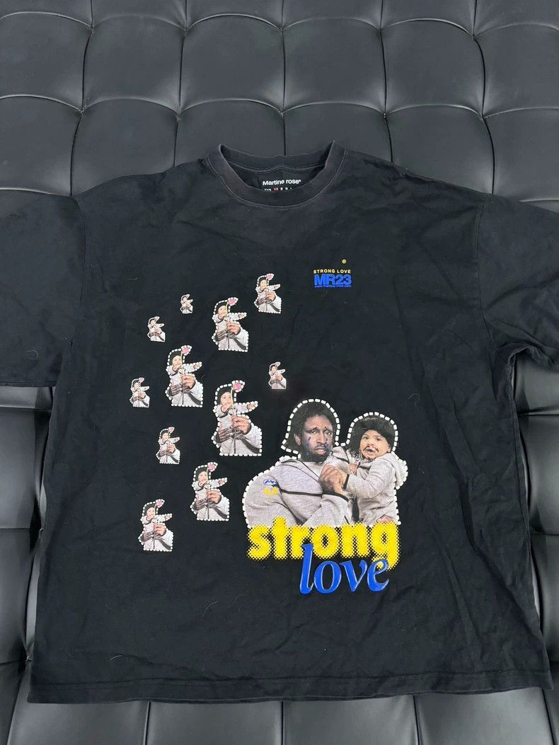 Martine Rose martine rose strong love short sleeve t-shirt Size US XS / EU 42 / 0 - 1 Thumbnail