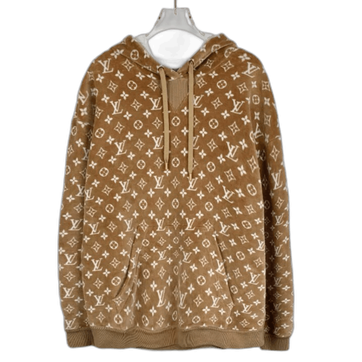 Brown Hoodie Supreme X Louis Vuitton Sweater Louis Vuitton Lv
