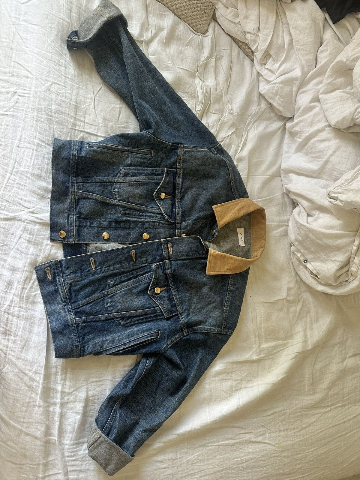 Celine Celine denim jacket Size XS / US 0-2 / IT 36-38 - 4 Thumbnail