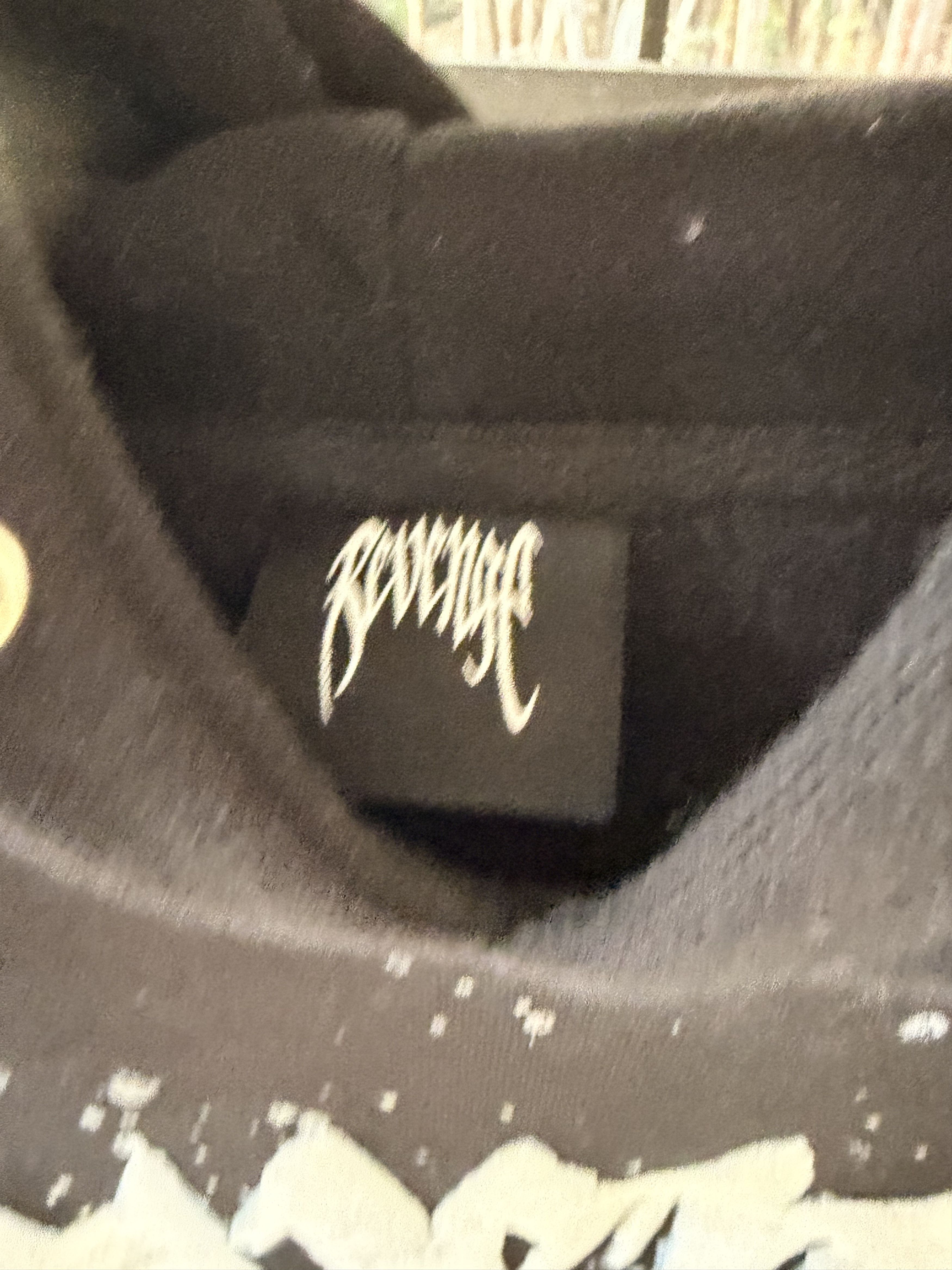 Revenge Revenge Black Snow Motif Hoodie Size Small Size US S / EU 44-46 / 1 - 3 Thumbnail
