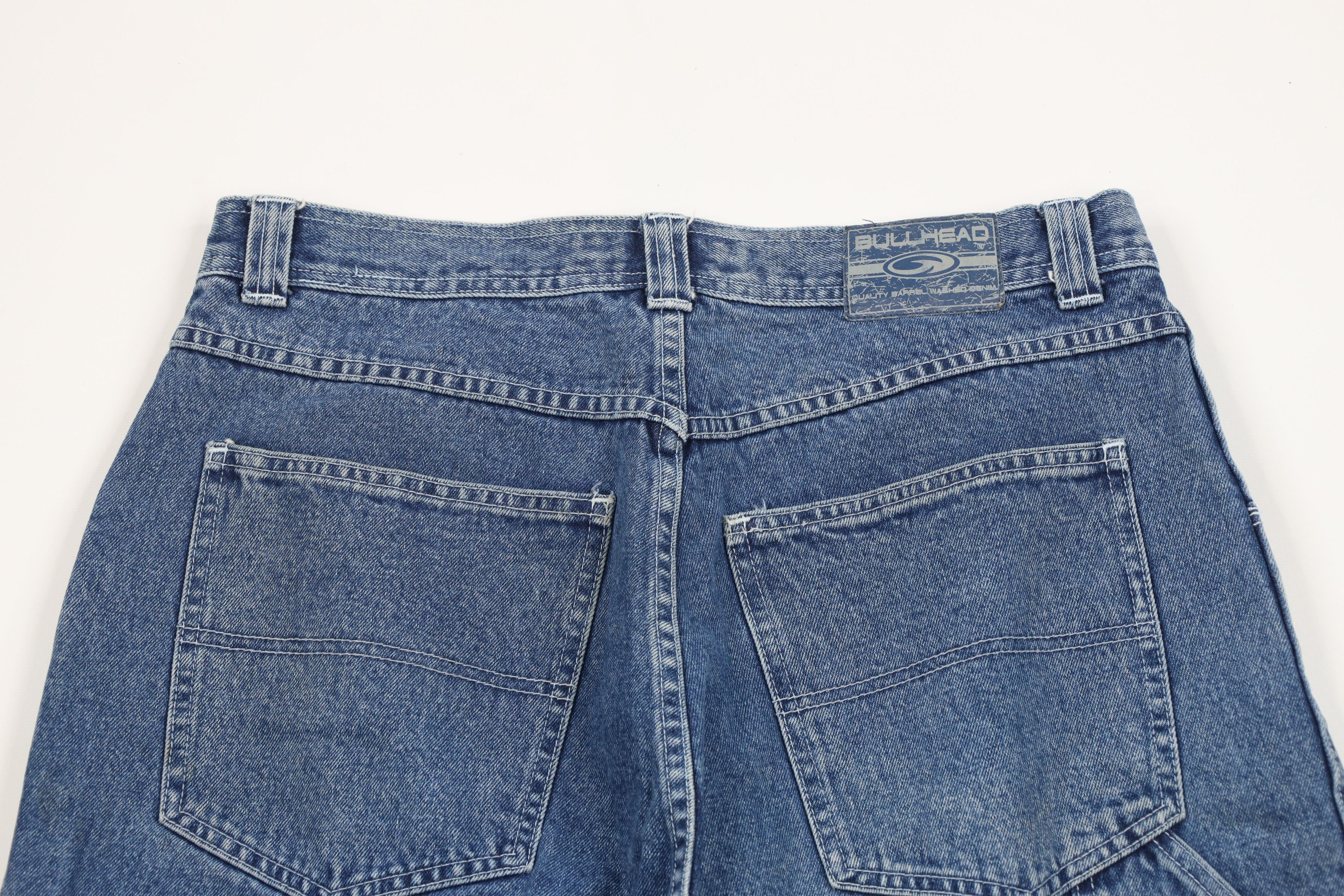 Vintage Vintage 90s Streetwear Baggy Big Pocket Wide Leg Jeans Size US 34 / EU 50 - 9 Thumbnail