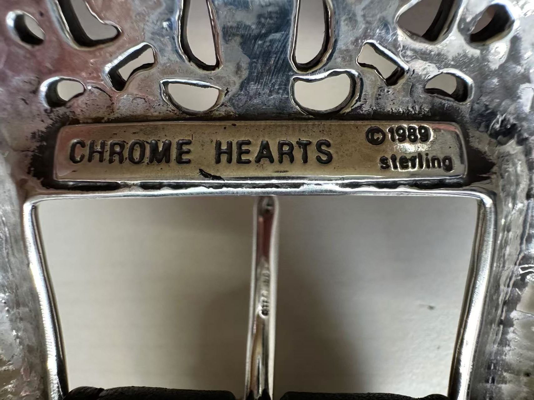 Chrome Hearts Chrome Hearts Silver Vine Floral Three-Piece Belt Size 40 - 7 Thumbnail
