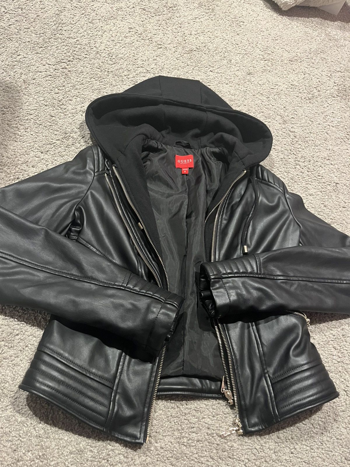 Guess Women’s Guess Leather Jacket Size M / US 6-8 / IT 42-44 - 1 Thumbnail