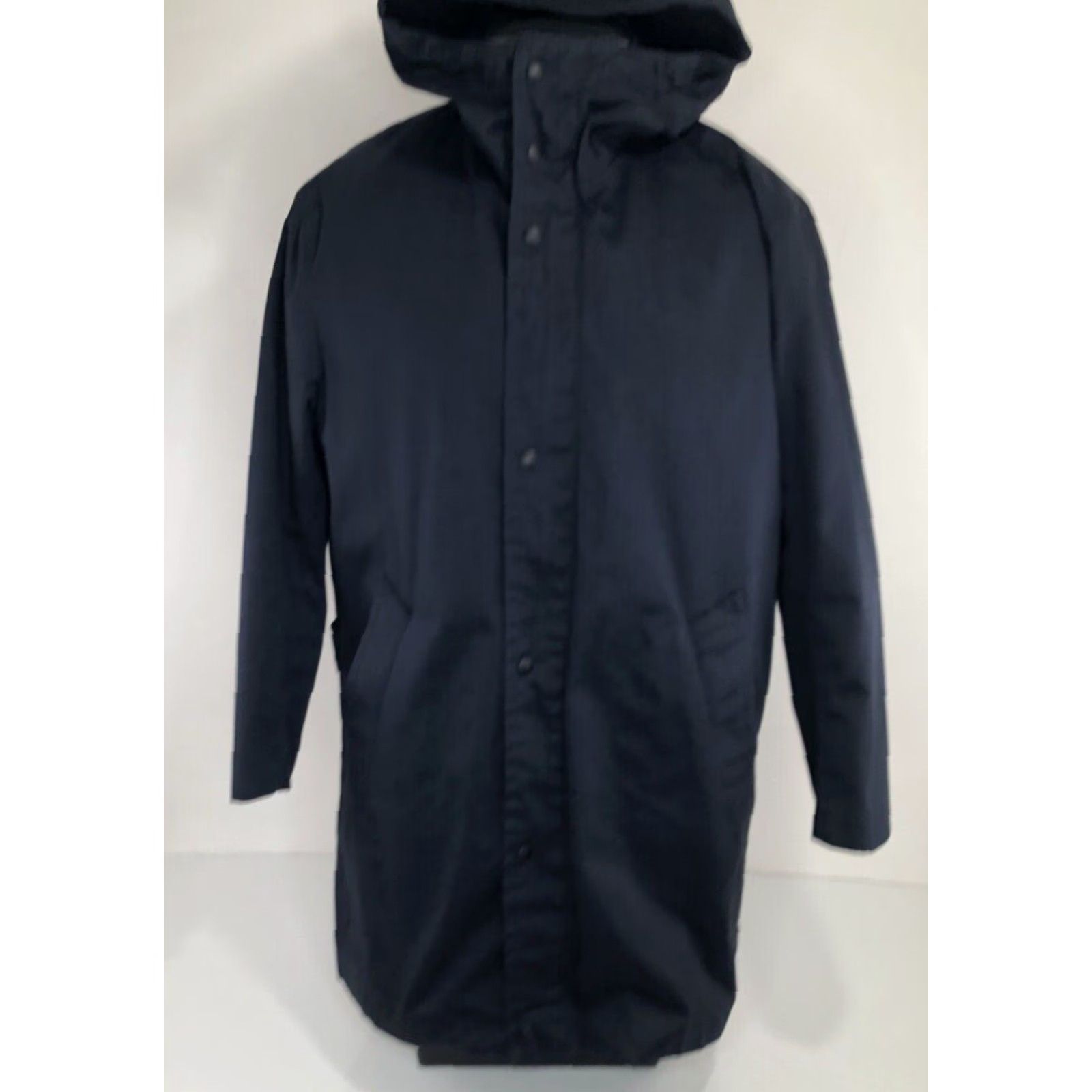 Vince Vince. Hooded Mens M Full Zip Rain Jacket Blue MINT Size US M / EU 48-50 / 2 - 2 Thumbnail