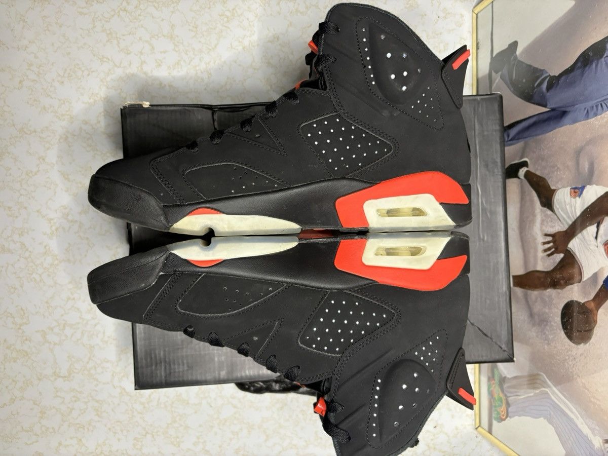 Jordan Brand Air Jordan 6 Retro 2019 Infrared 2019 Size US 10.5 / EU 43-44 - 3 Thumbnail