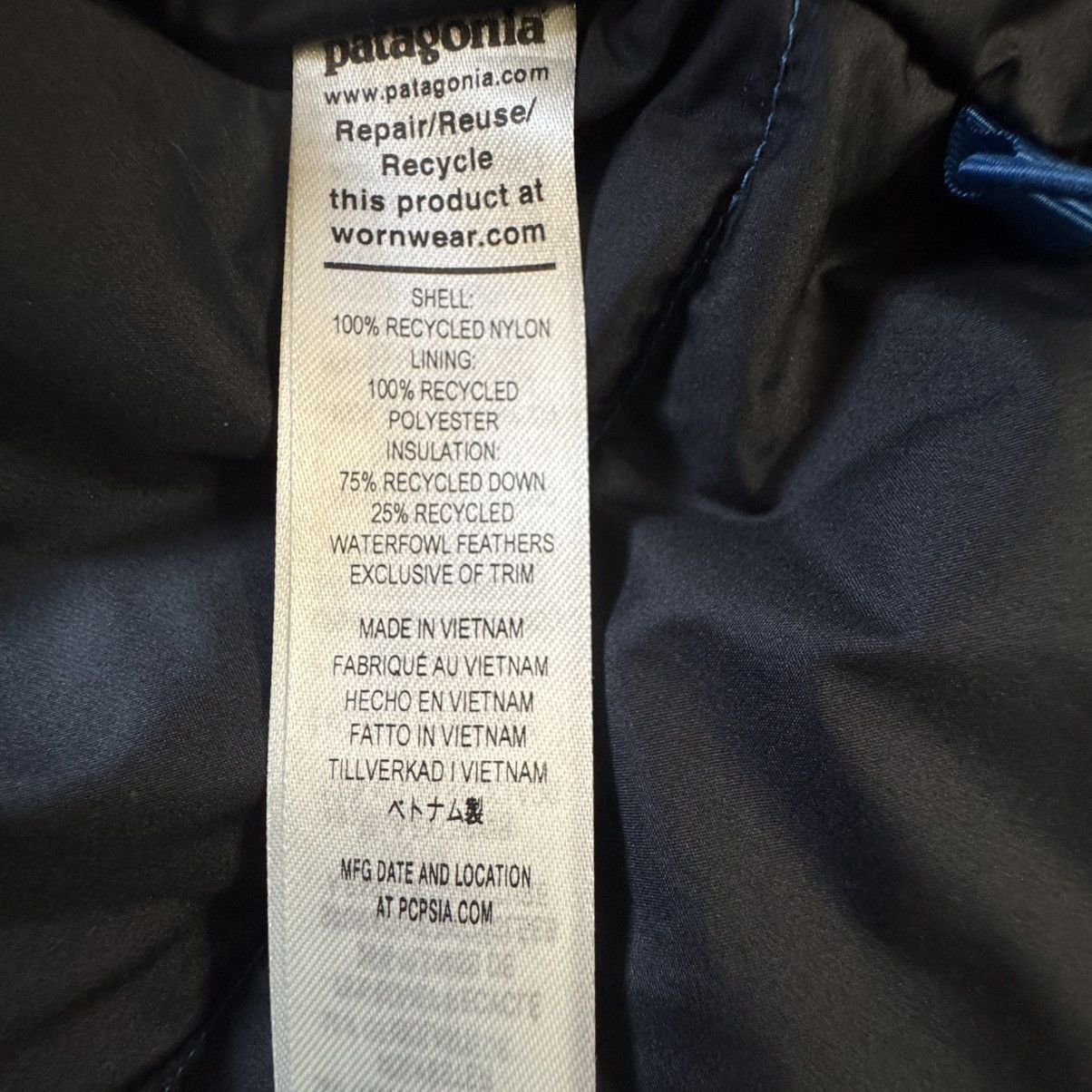 Patagonia Patagonia Downdrift Puffer Jacket - Endless Blue - L Size US L / EU 52-54 / 3 - 6 Thumbnail