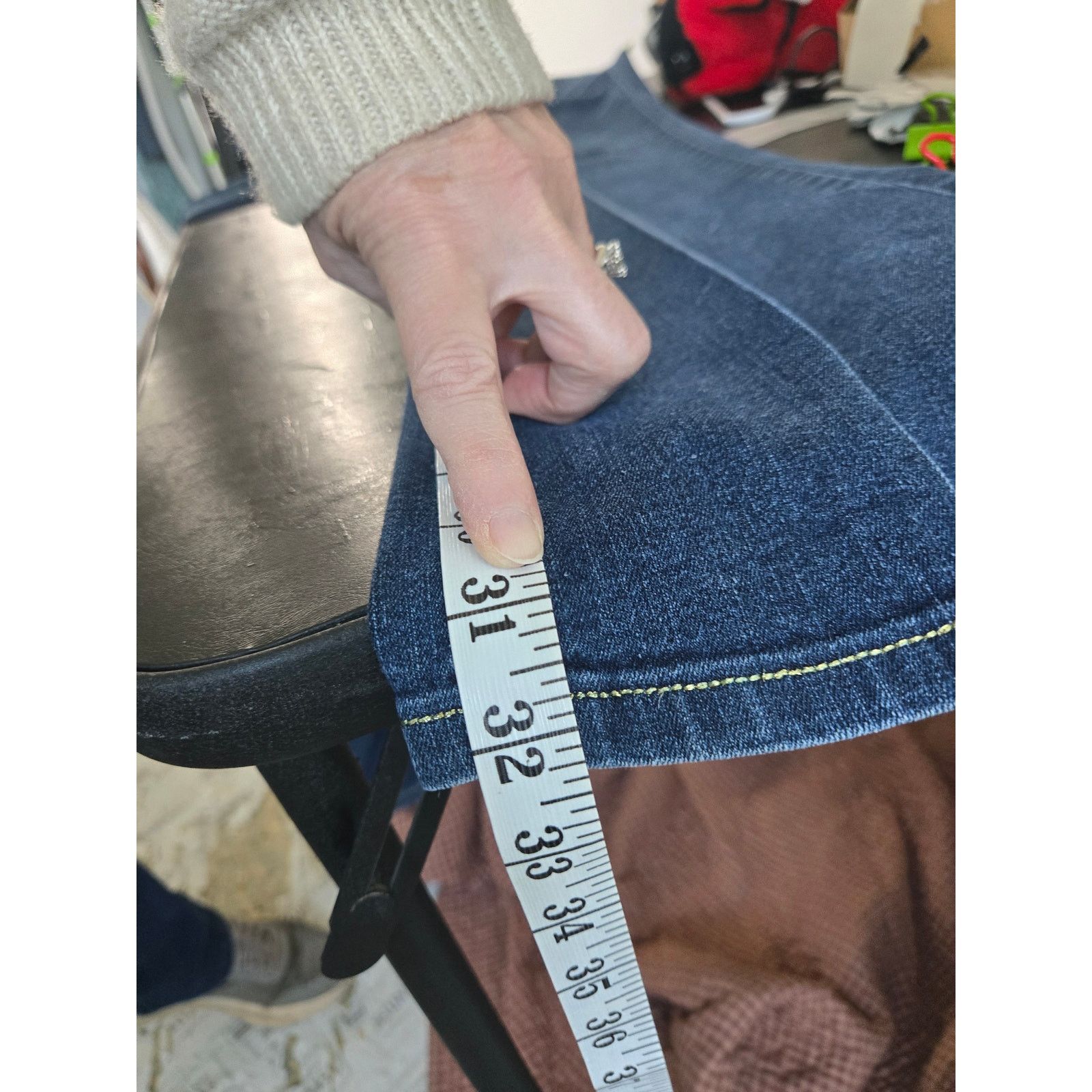 Other Vintage Y2K Old Skool Boot Cut Jeans Size 11/12 Size 34" / US 12 / IT 48 - 10 Thumbnail