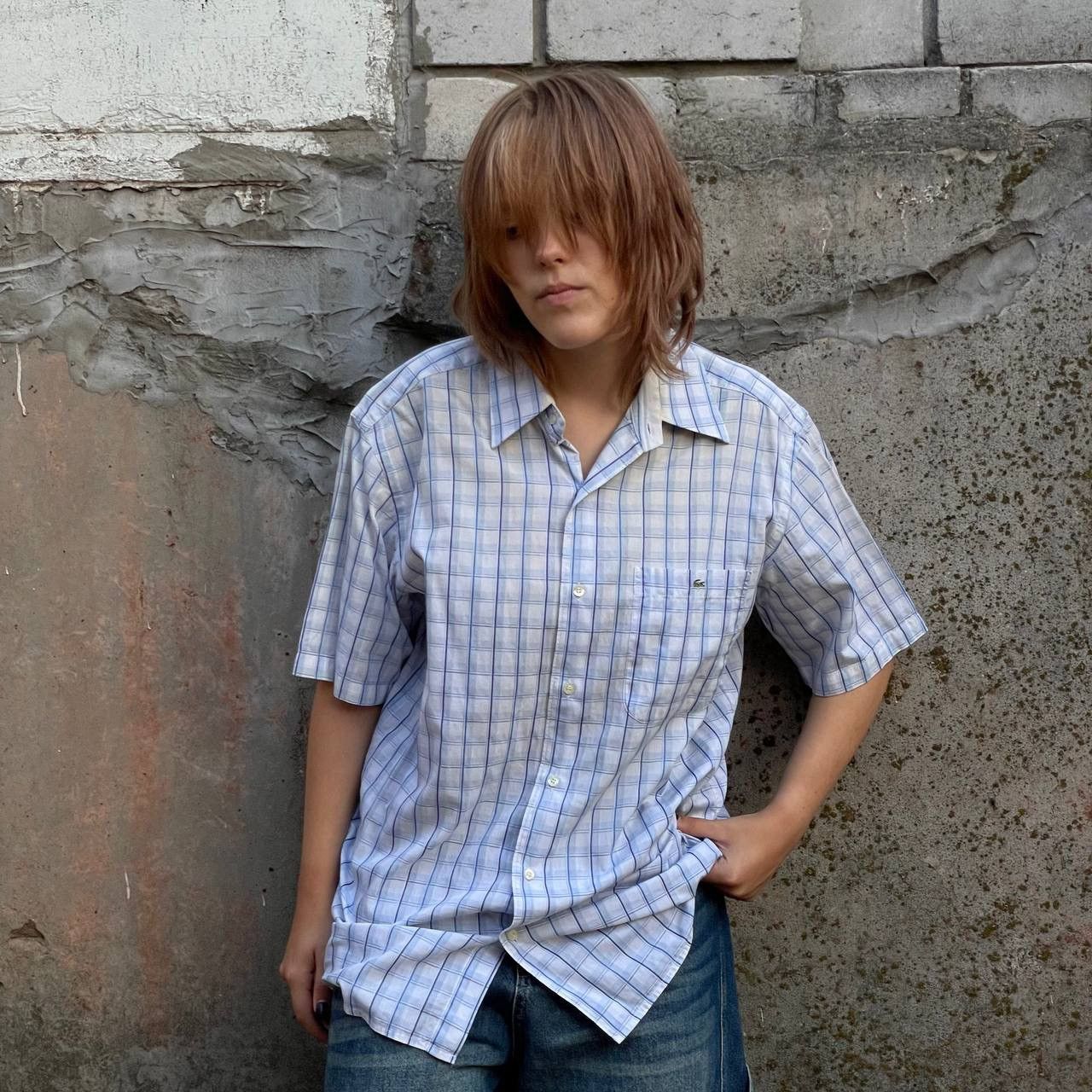 Lacoste × Vintage Vintage Shirt Lacoste Button Up 90s Y2K Style USA Size US M / EU 48-50 / 2 - 1 Thumbnail