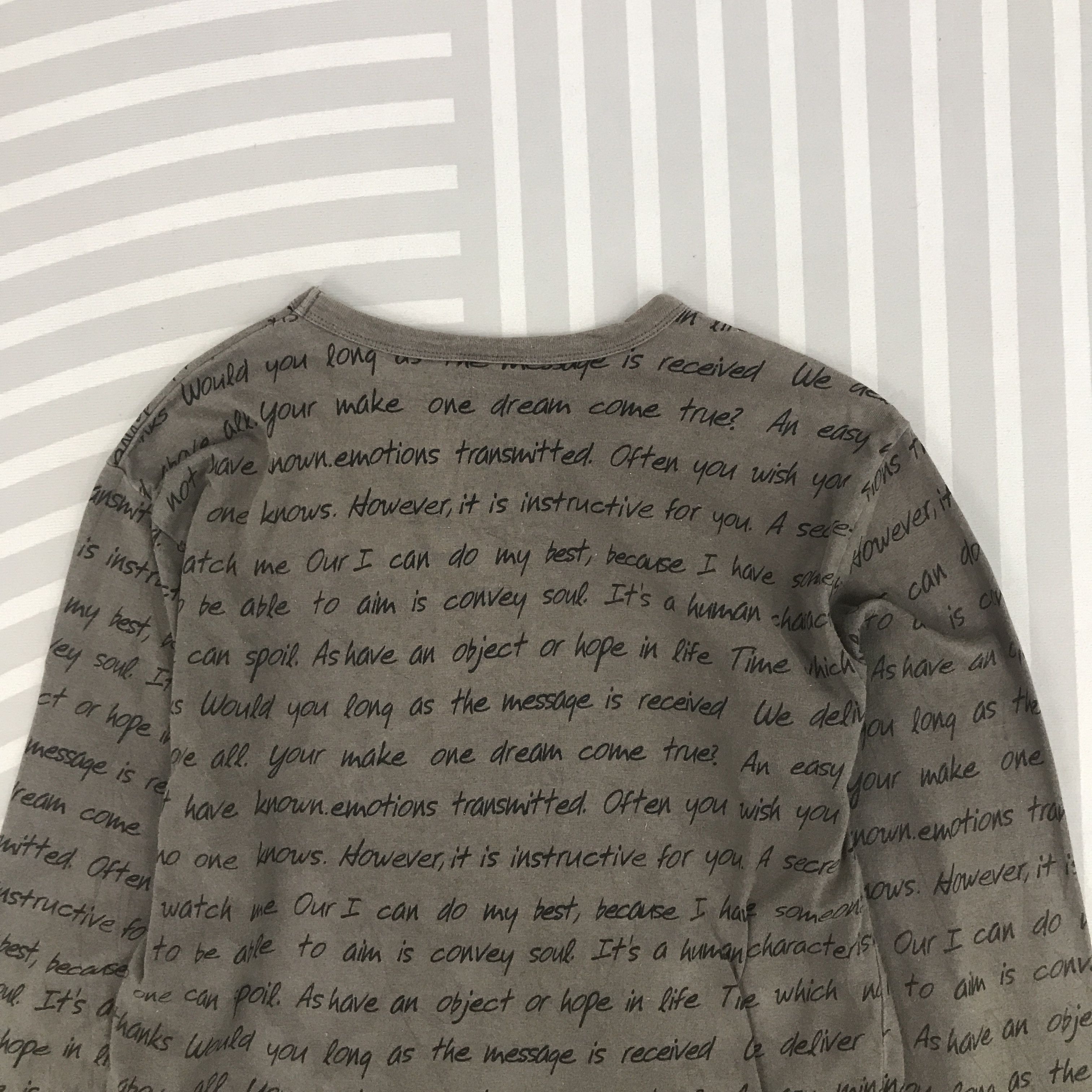 Japanese Brand × Vintage Japan Pincponc Style ifsixwasnine Long sleeve T-shirt Size US M / EU 48-50 / 2 - 4 Thumbnail