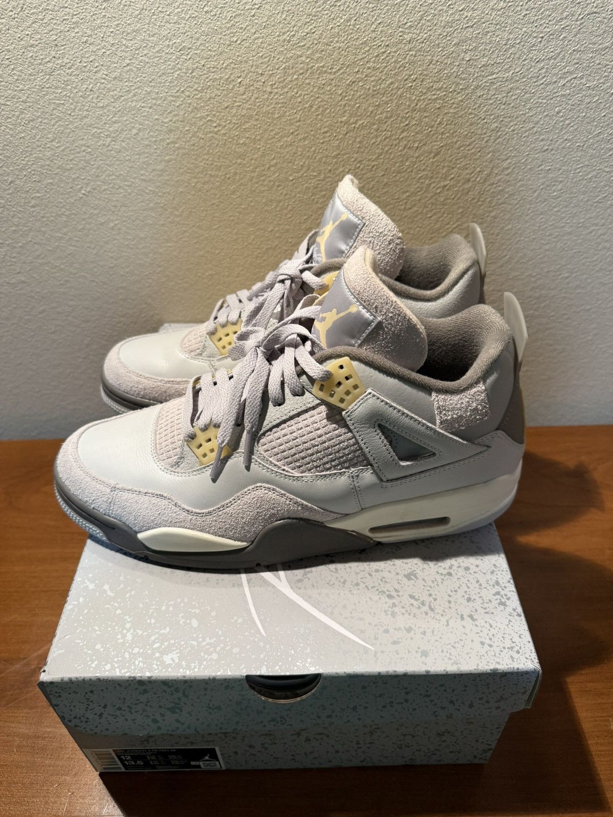 Jordan Brand × Nike Jordan 4 Proton Dust Size US 12 / EU 45 - 1 Thumbnail