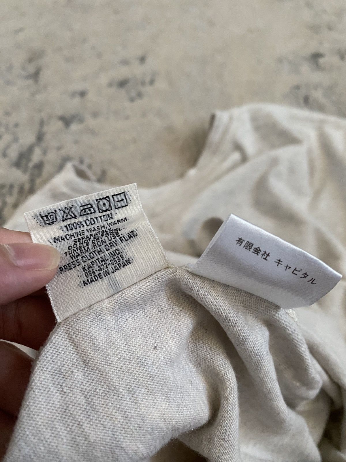 Kapital Kapital - SS11 Farmy Pocket T Shirt Size US M / EU 48-50 / 2 - 7 Thumbnail