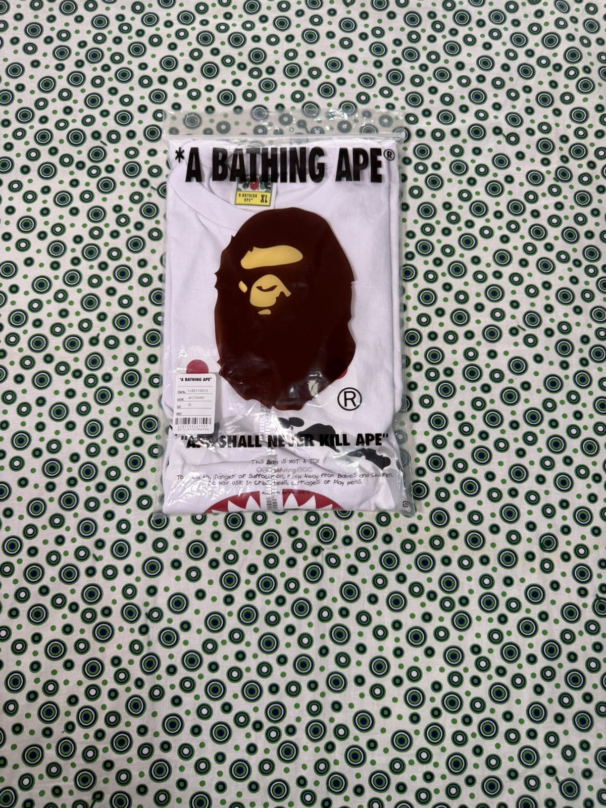 Bape Bape shark shirt Size US XL / EU 56 / 4 - 10 Thumbnail