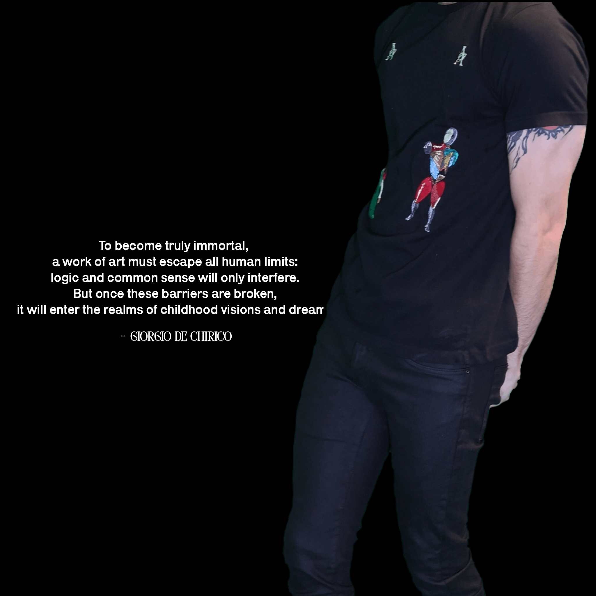 Other 1 of 1 Designer - Giorgio de Chirico t-shirt Size US M / EU 48-50 / 2 - 3 Thumbnail