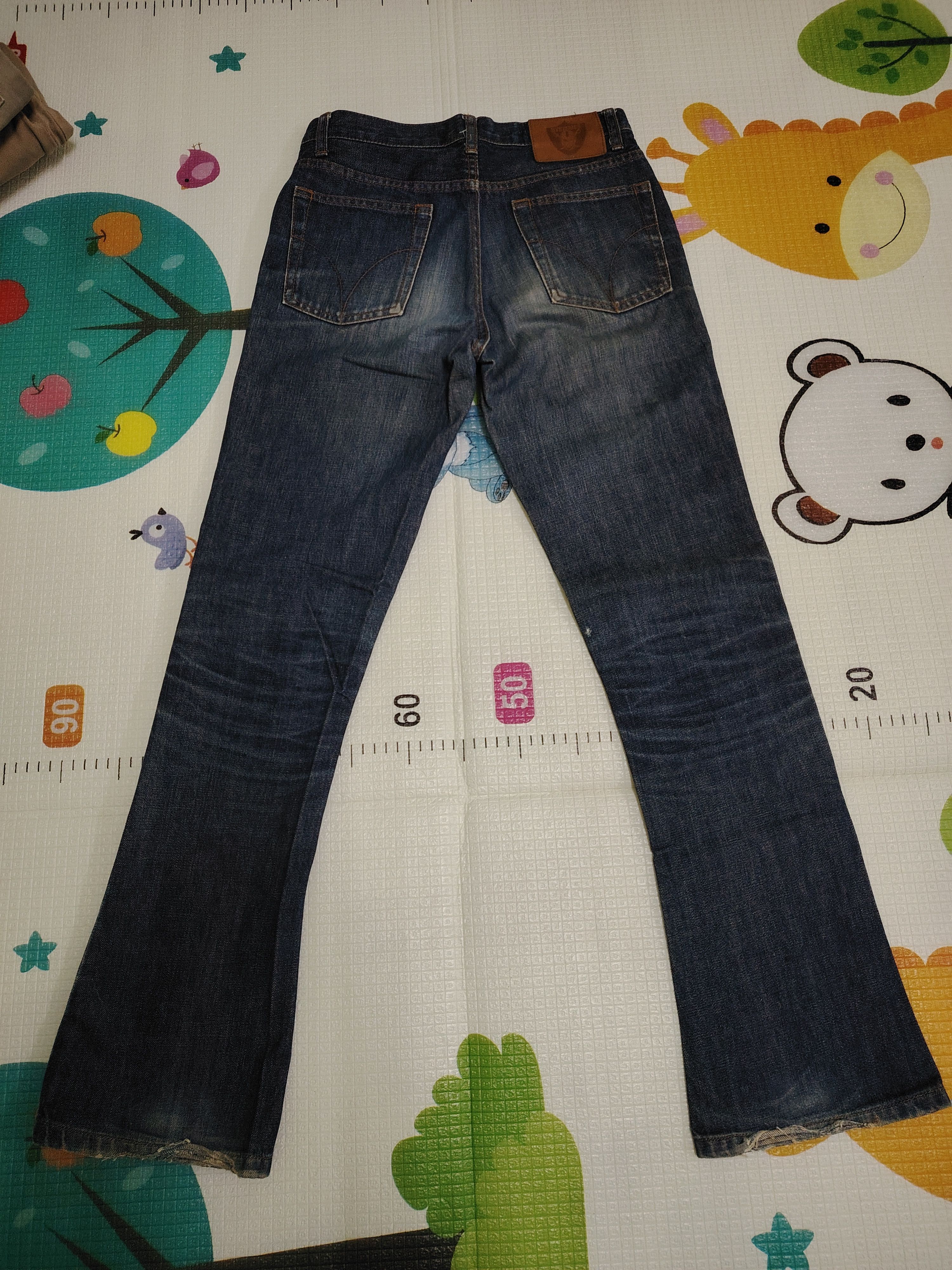 Hysteric Glamour Vintage Hysteric Glamour Flare Distressed Jeans Size US 28 / EU 44 - 3 Thumbnail