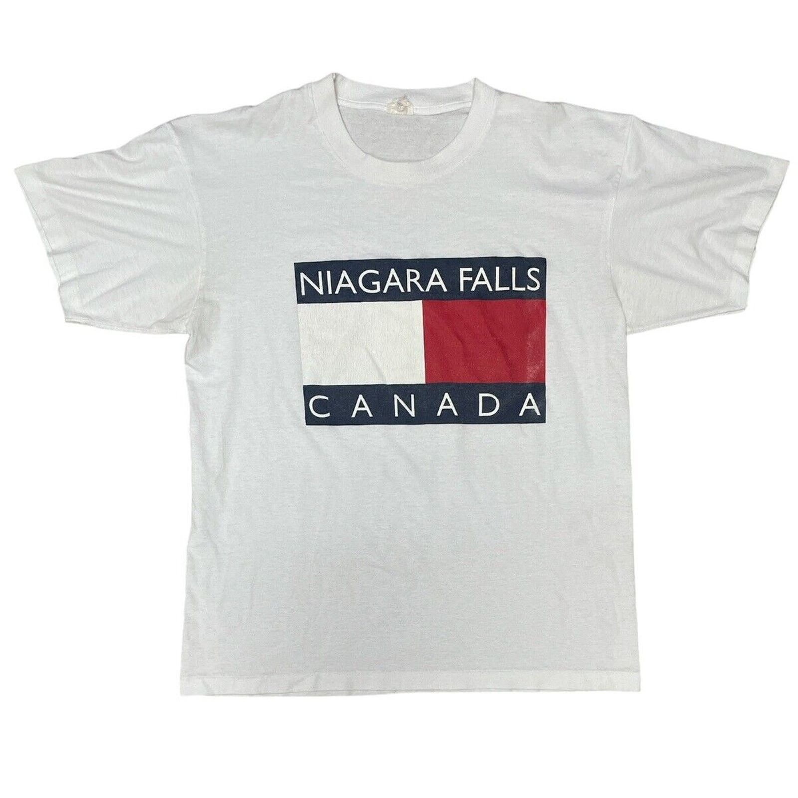 Hanes Vintage Niagra Falls Single Stitch Graphic T Shirt Size L Size L / US 10 / IT 46 - 1 Thumbnail