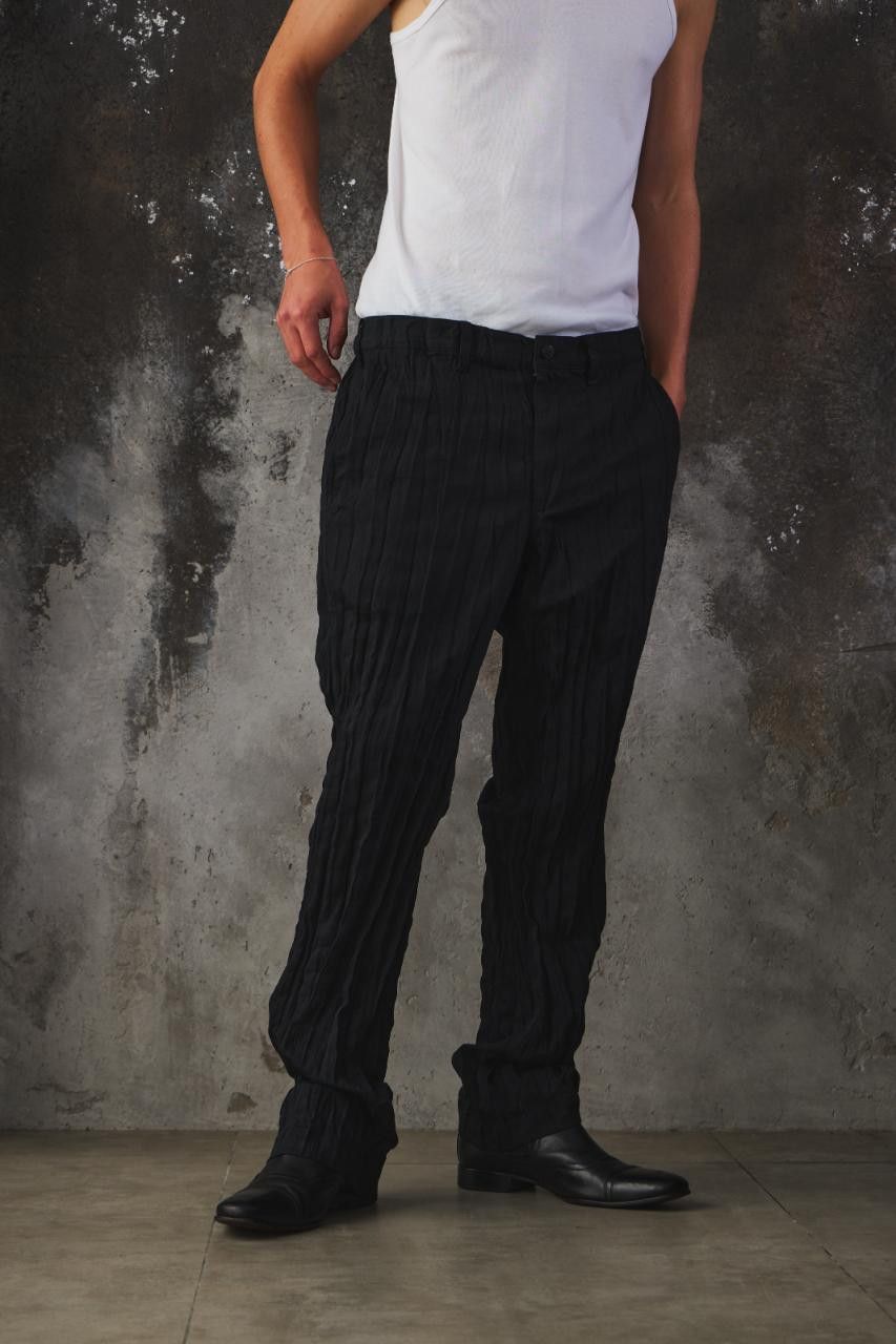 Issey Miyake ISSEY MIYAKE MEN Pleated Slim Trousers Size US 31 - 6 Thumbnail