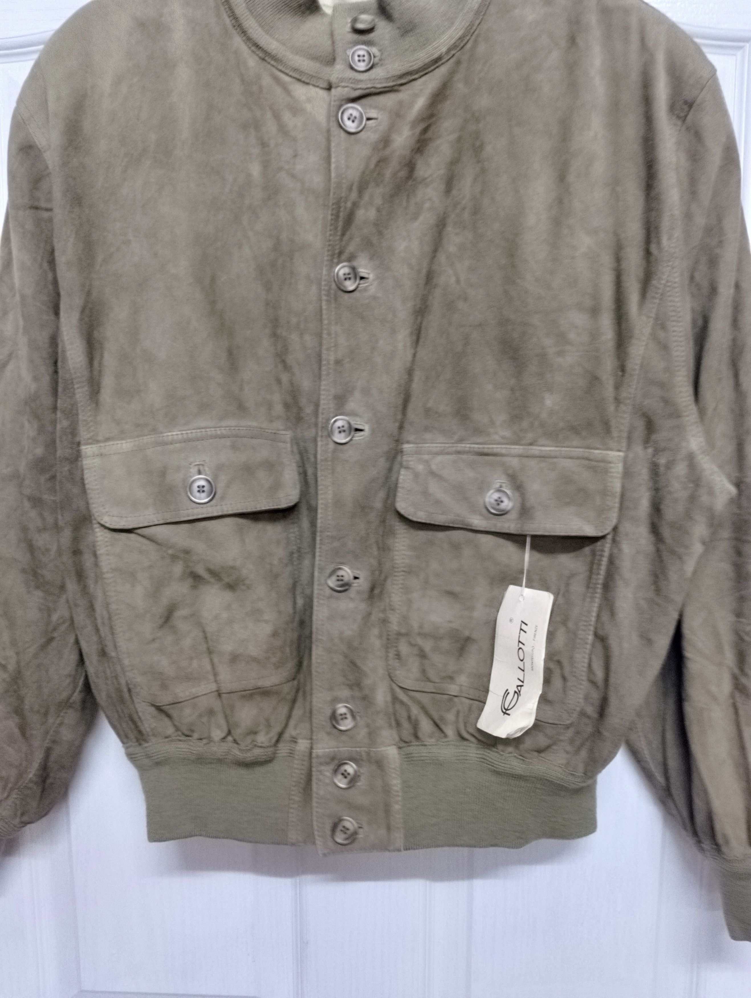 Gallotti Vintage Gallotti Suede Jacket Italy Size US XXL / EU 58 / 5 - 8 Thumbnail