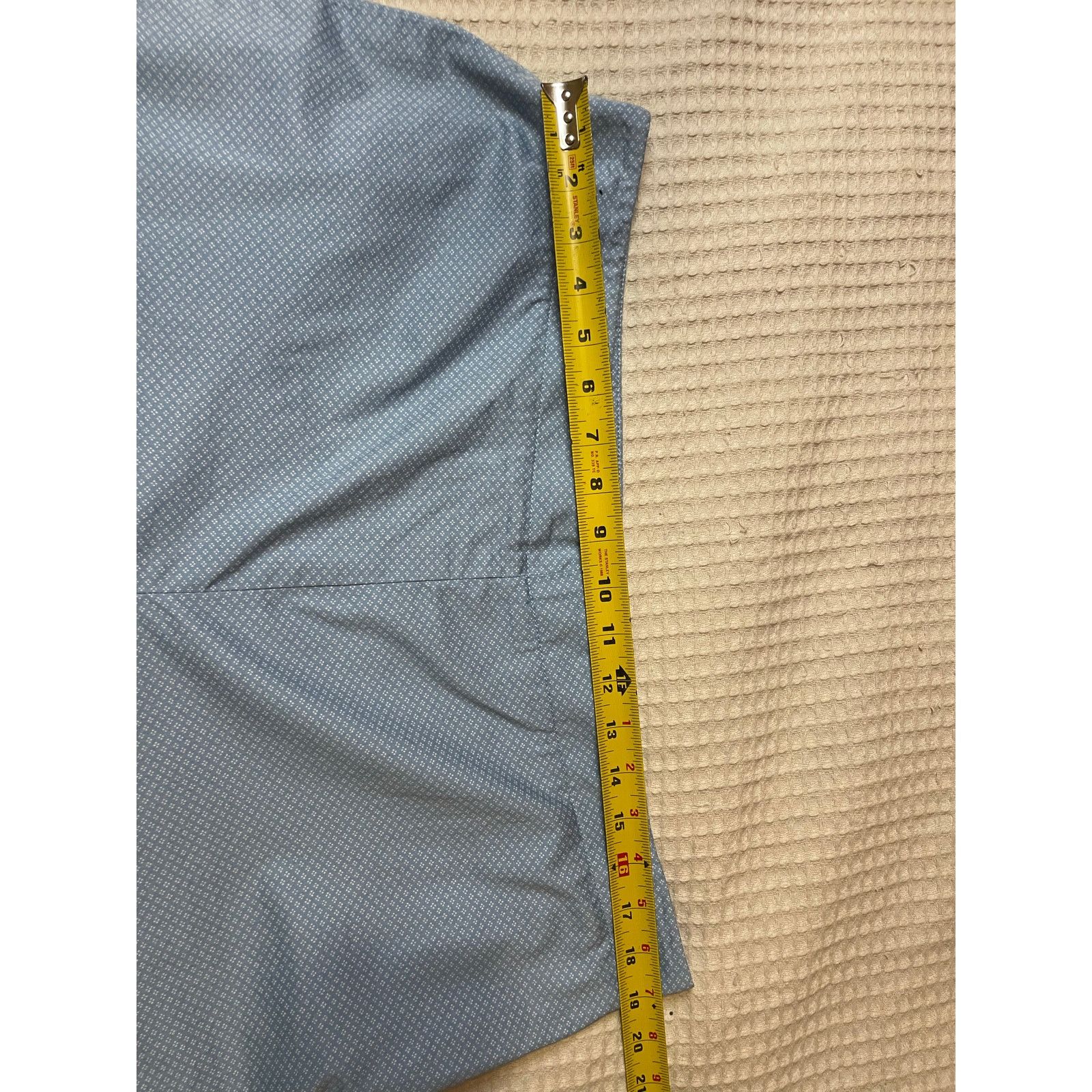 Talbots Talbots Blue Cottage Print Side Zip Stretch Capri Pants 16 Size 38" / US 16 / IT 52 - 5 Thumbnail