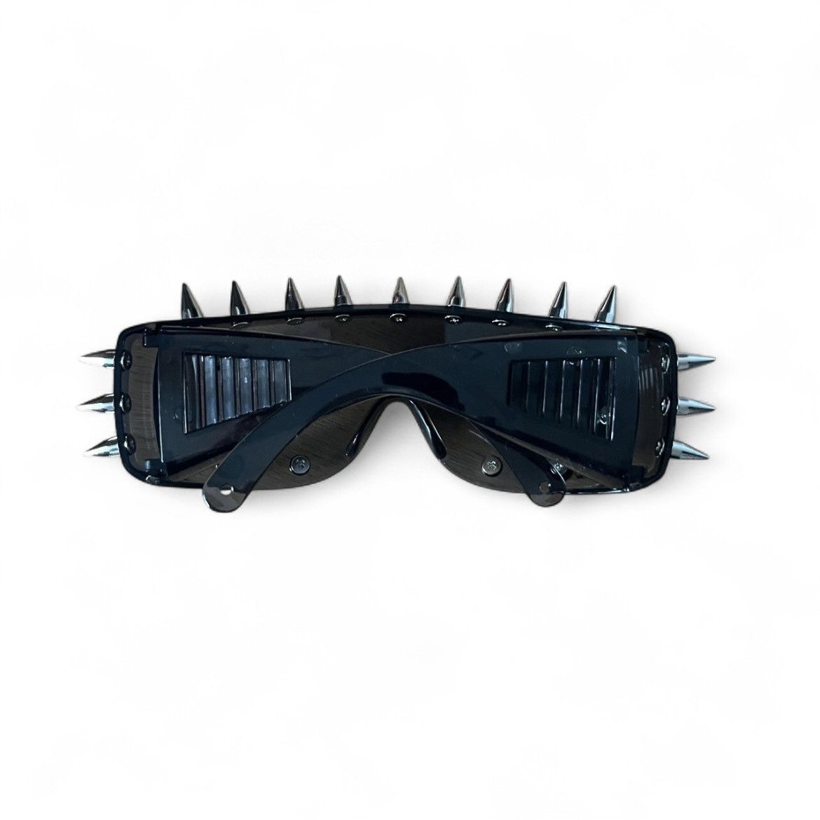 Vintage Spikes Thug Aestethic Streetwear Punk Sunglasses Hip-hop Size ONE SIZE - 5 Thumbnail