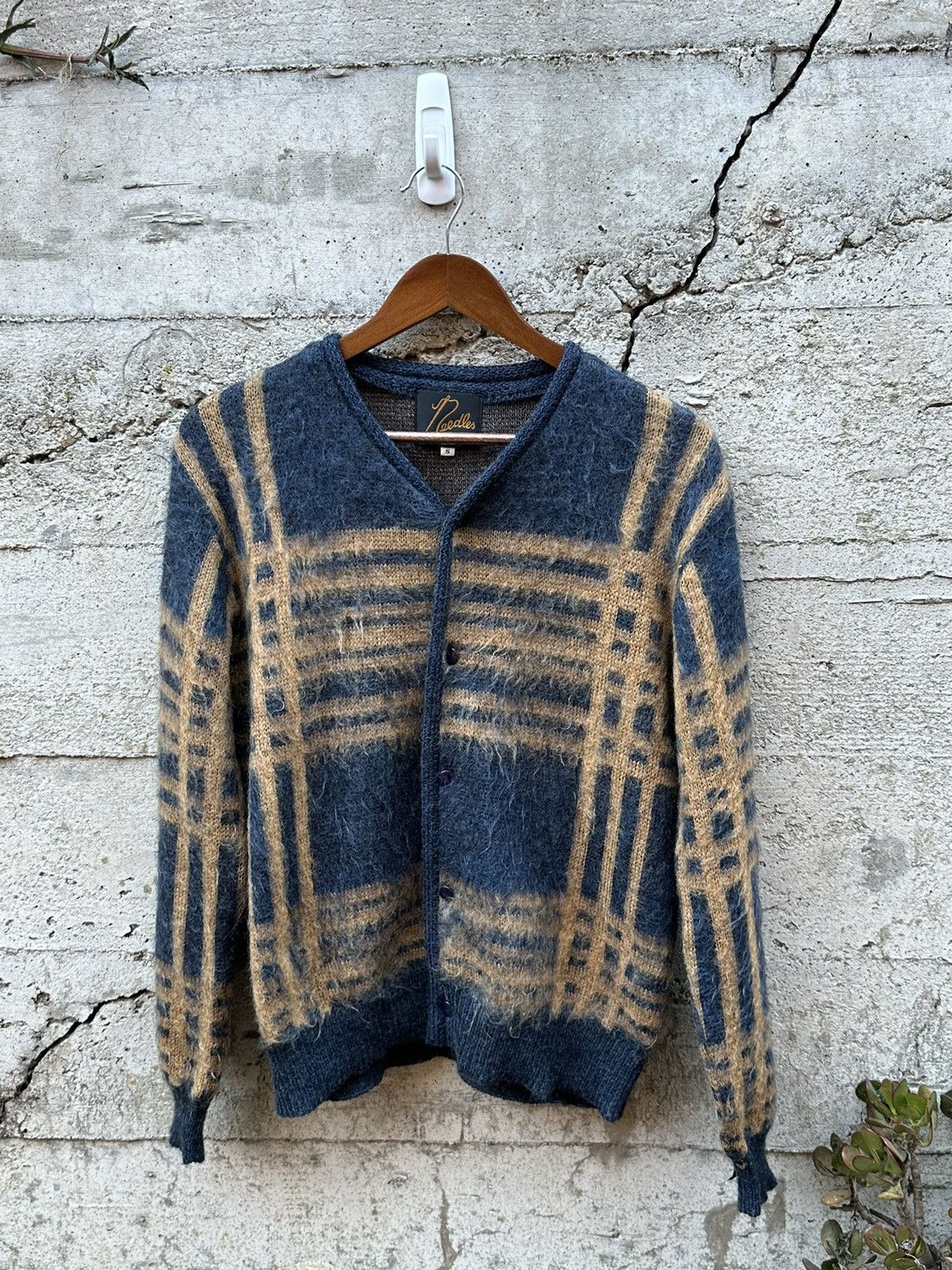 Needles RARE GRAIL Needles multi mohair cardigan sweater Size US M / EU 48-50 / 2 - 2 Thumbnail