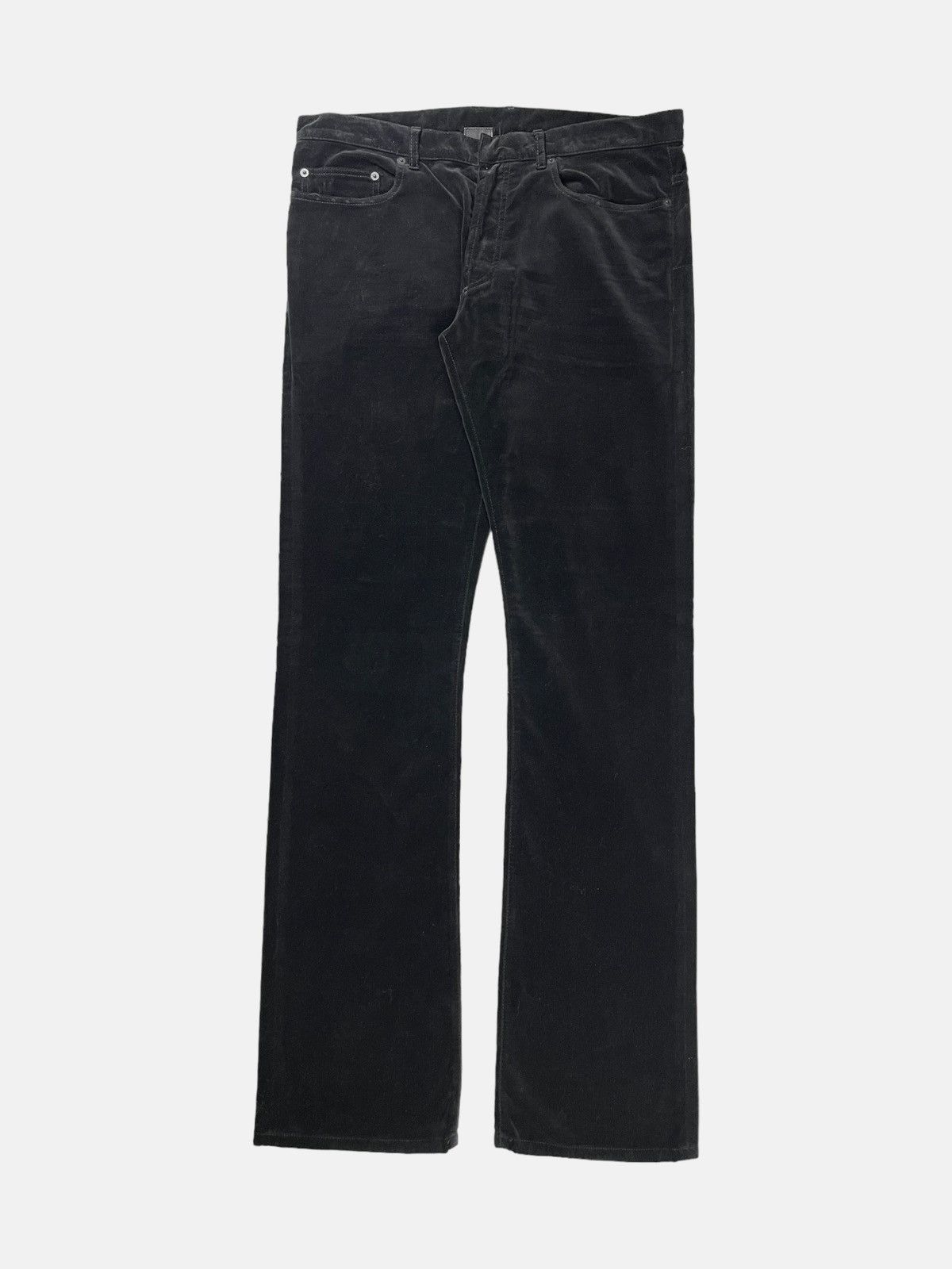 Dior × Hedi Slimane Dior Homme - AW05 Velour Straight Pants Dior × Hedi Slimane Dior Homme - AW05 Velour Straight Pants