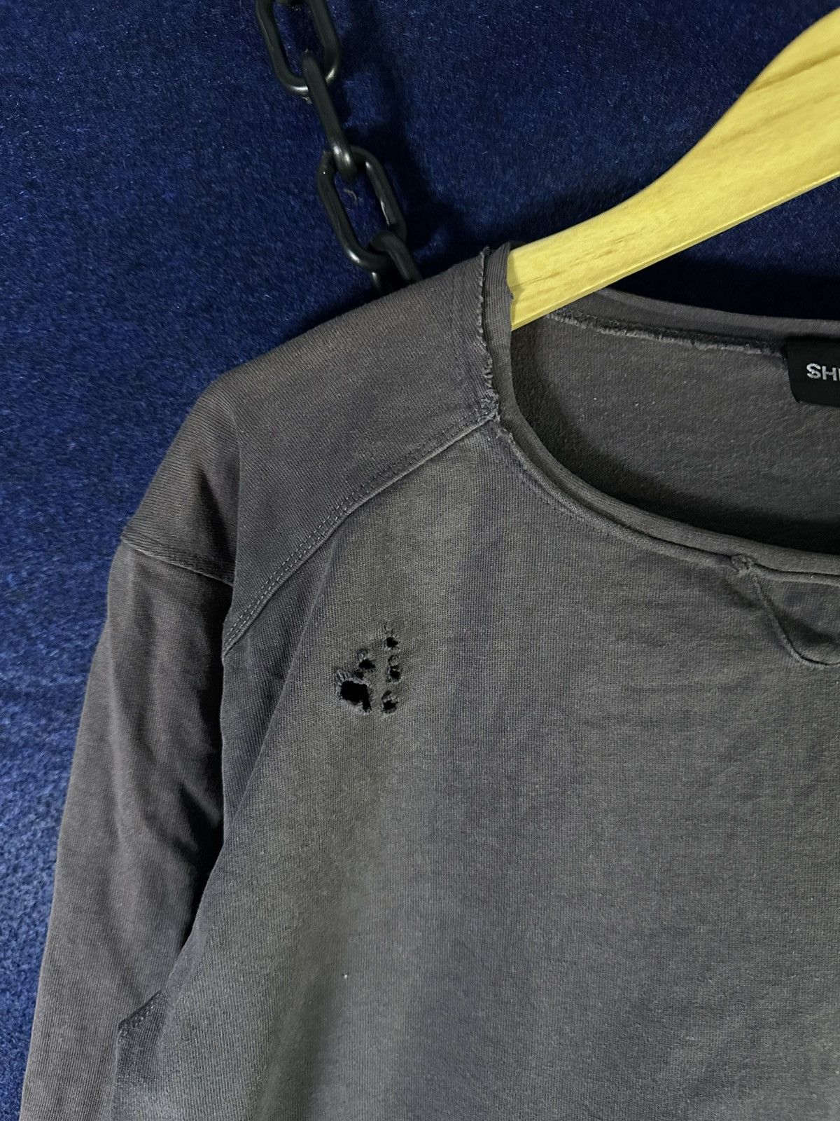 Japanese Brand Japanese Unfinished & Distressed Longsleeve Raf Simons Style Size US M / EU 48-50 / 2 - 4 Thumbnail