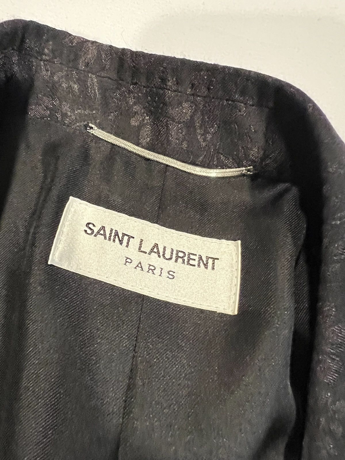 Saint Laurent Paris Saint Laurent jacquard men’s blazer. 52/42. $3650 Size 42R - 3 Thumbnail