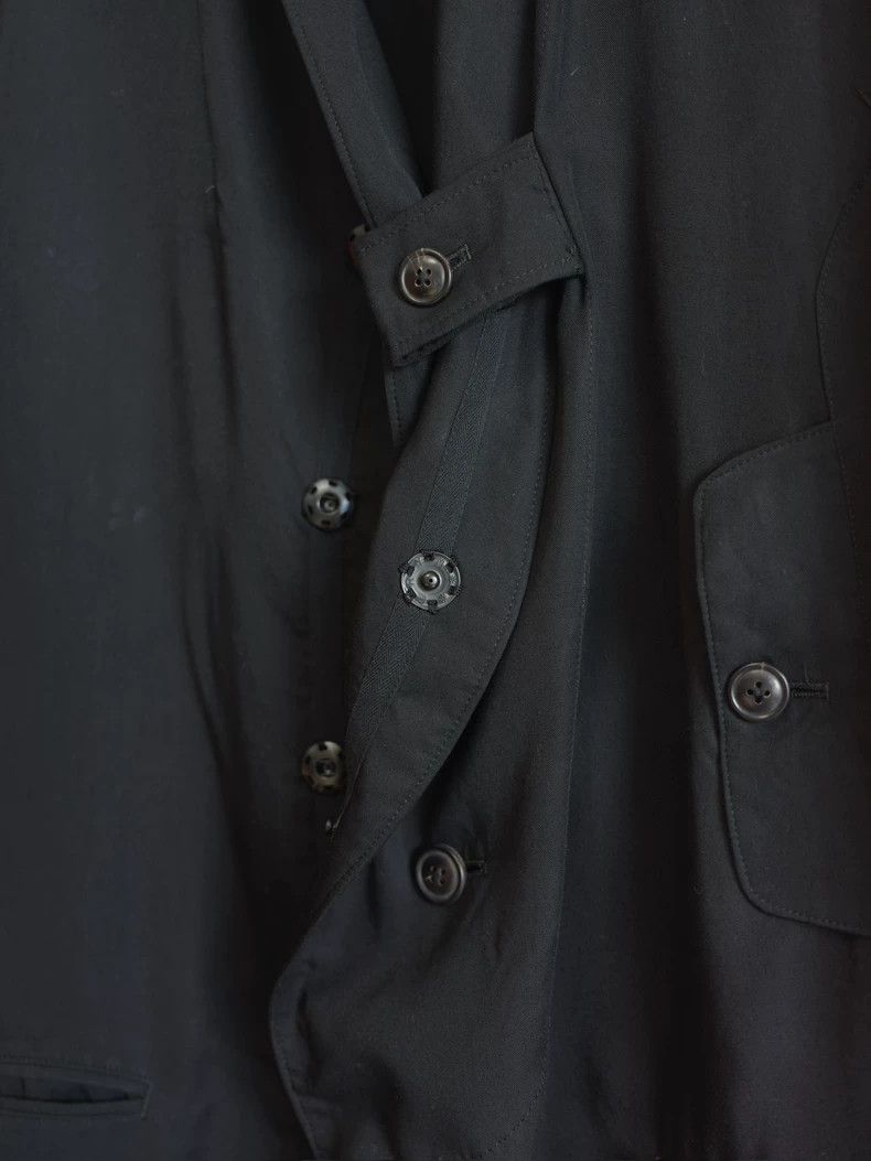 Yohji Yamamoto Yohji Yamamoto 84AW Snap Curved jacket Size US S / EU 44-46 / 1 - 5 Thumbnail